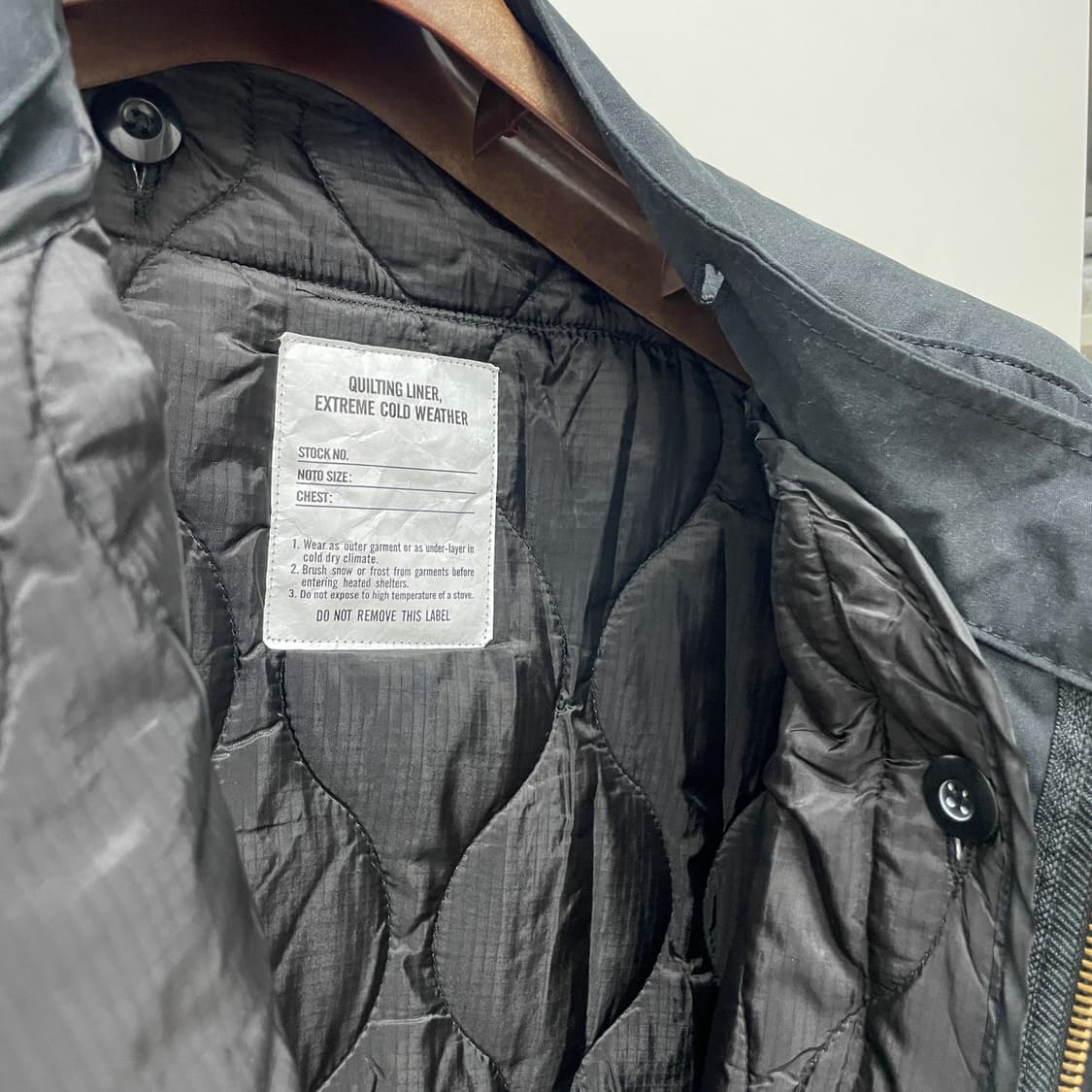 (새제품)프릭스스토어 M65 블랙 25AW(L) 상품이미지2