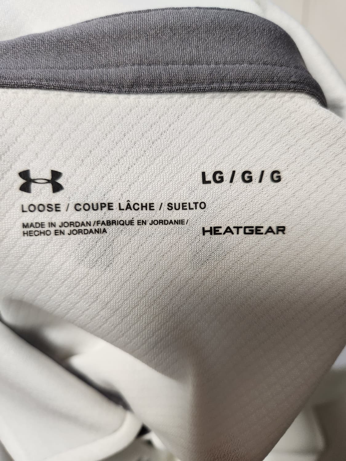 새상품급)언더아머 UA 컴프레션 테크 폴로티 남성 화이트 1283703  상품이미지8