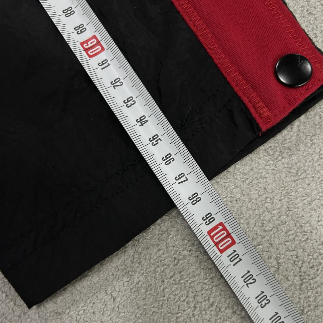 나이키 블랙/레드 버튼 트랙 바지 m 상품이미지6