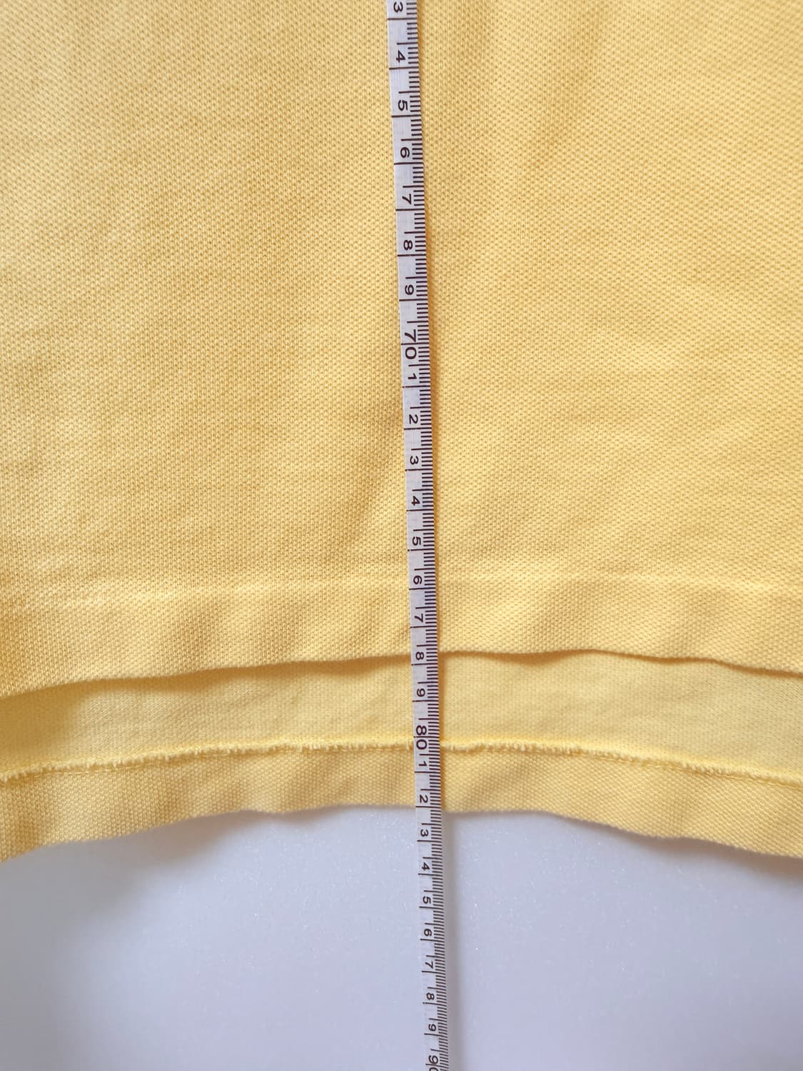 POLO 랄프로렌 반팔 카라티 105-110옐로우 오버핏 상품이미지7