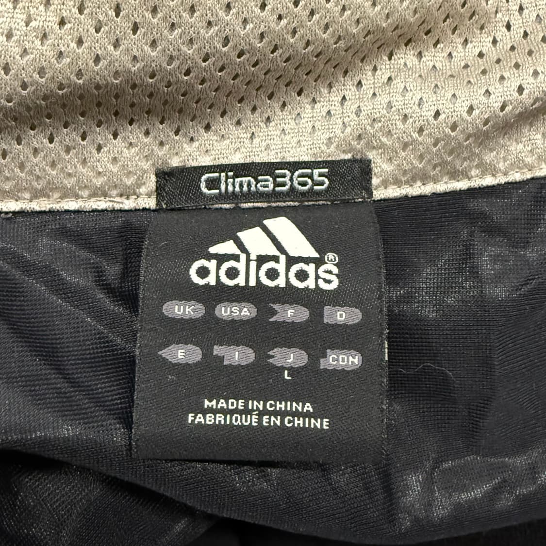 [정품/L] 아디다스 블랙 3선 트레이닝 바람막이 b19 상품이미지5