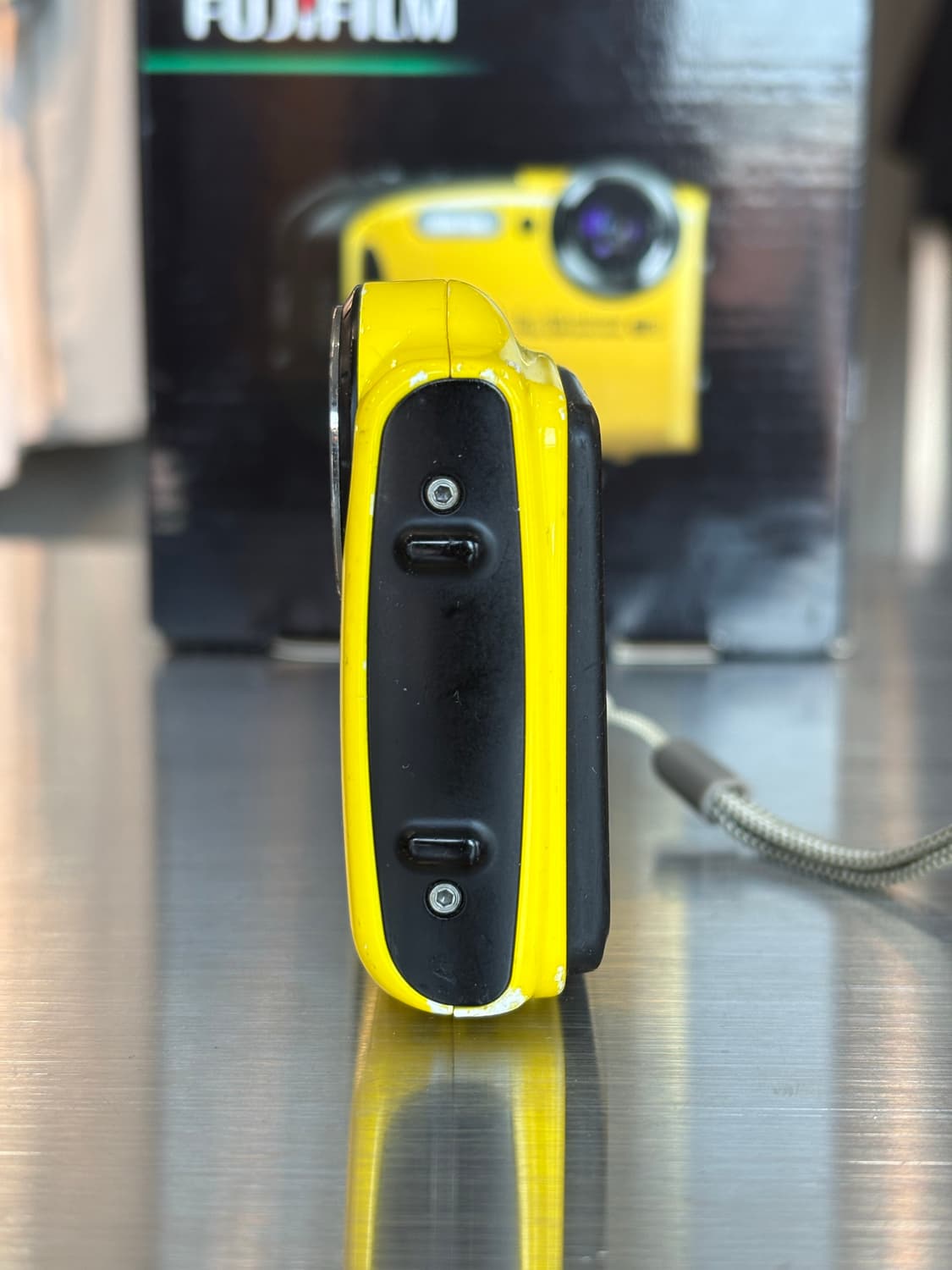 한글/날짜/박스)후지필름 파인픽스 xp70 옐로우 빈티지디카 상품이미지5