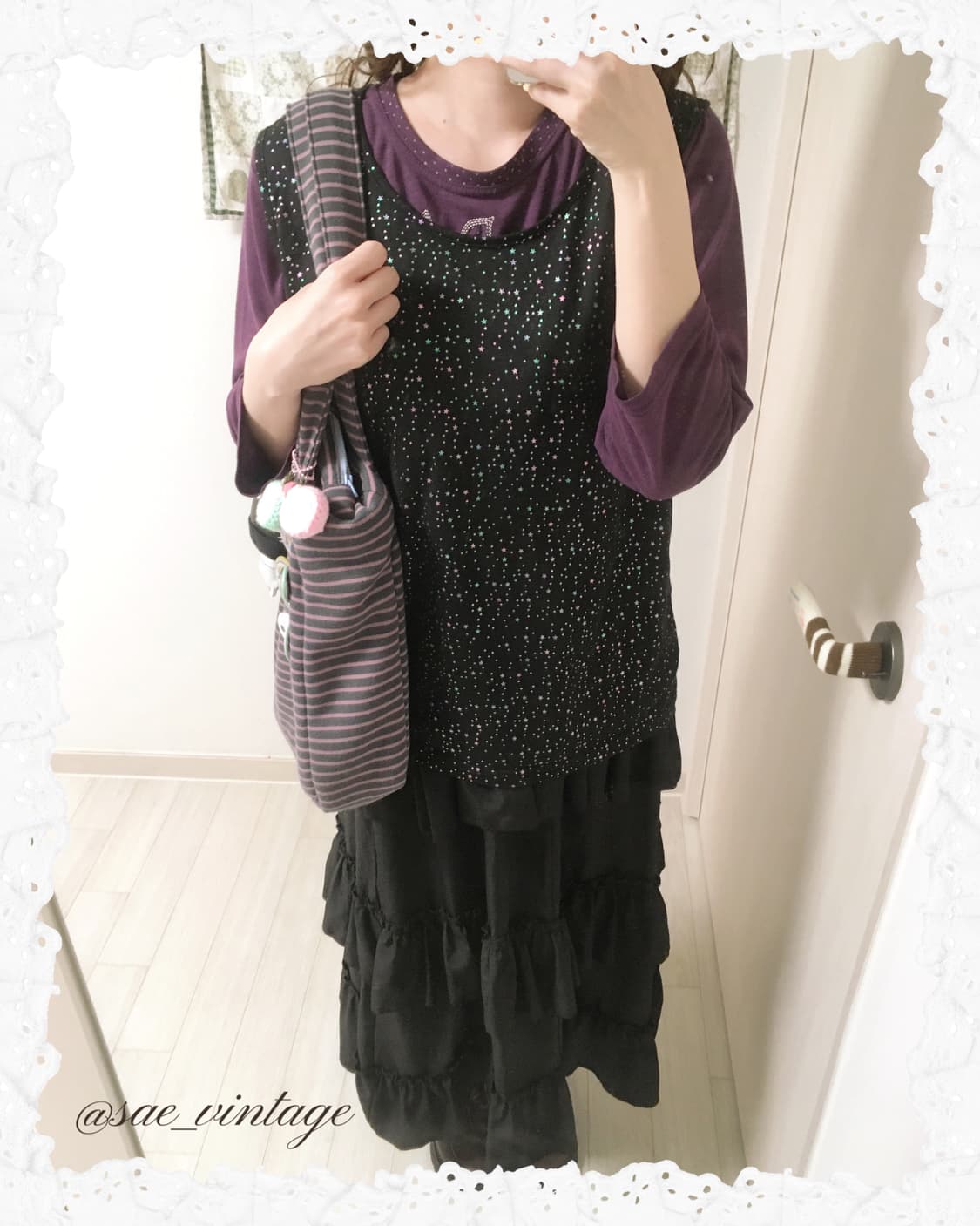 빈티지 히피 보라 슬리브 상품이미지1