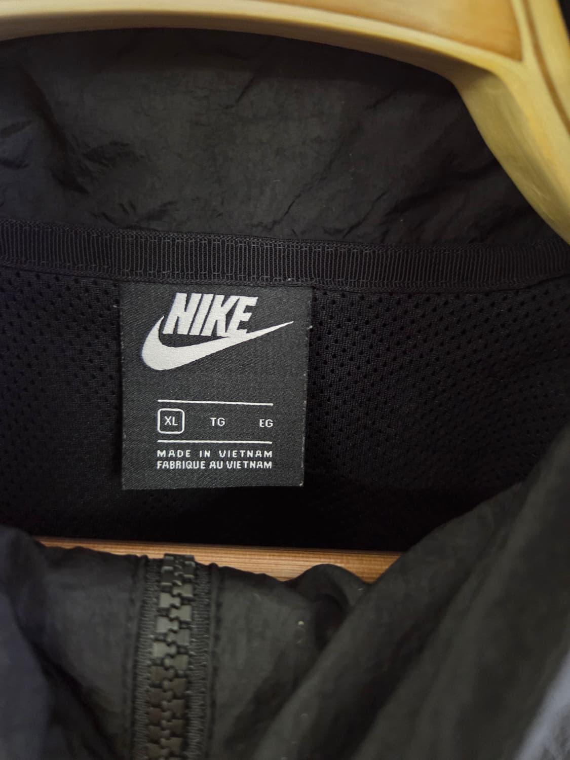 나이키 빅스우시 바람막이 XL 블랙 상품이미지2