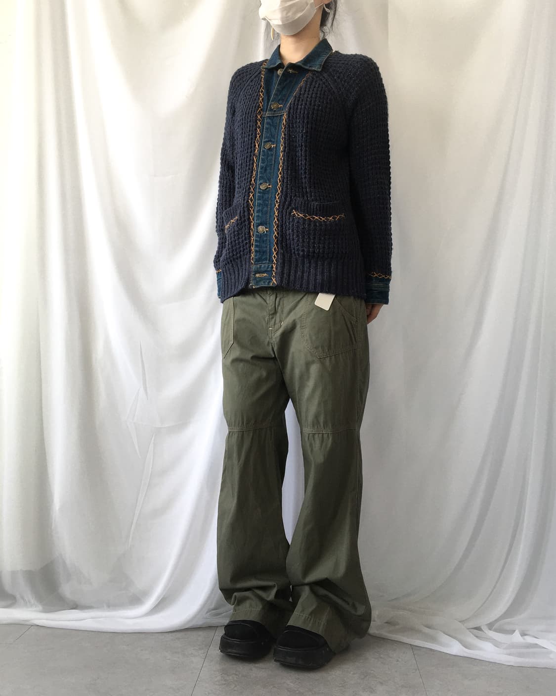 Khaki cotton pants 상품이미지9