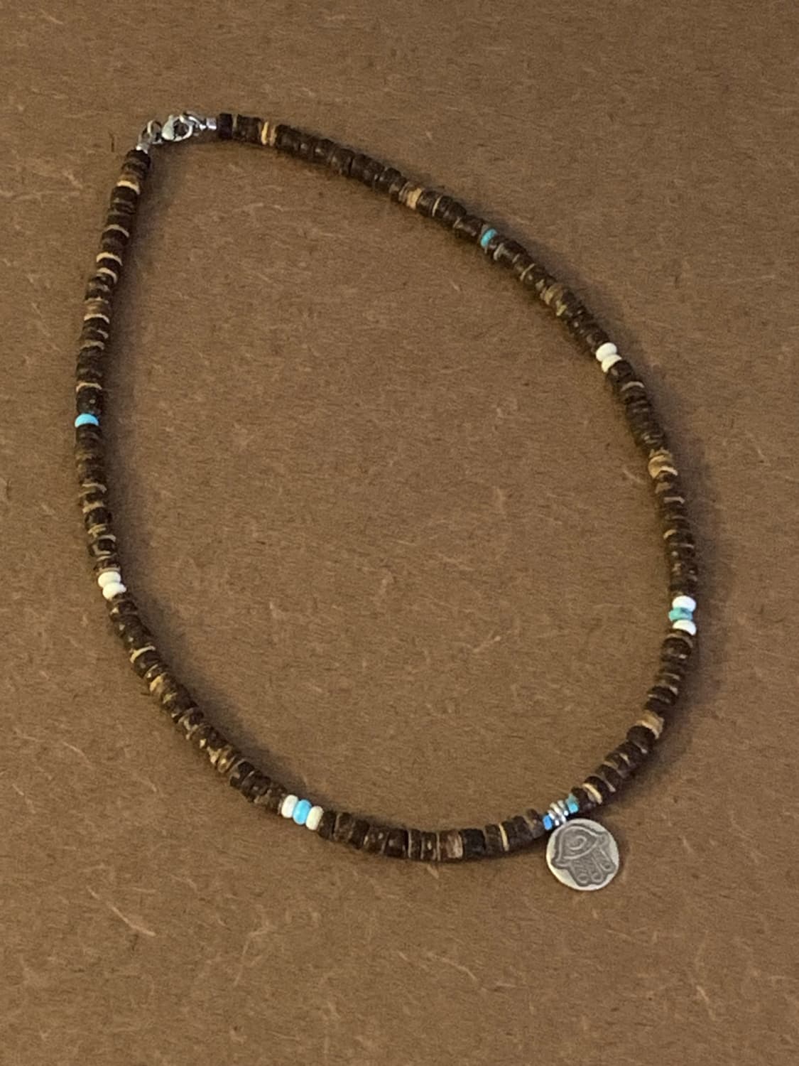 Hamsa coconut necklace 상품이미지3
