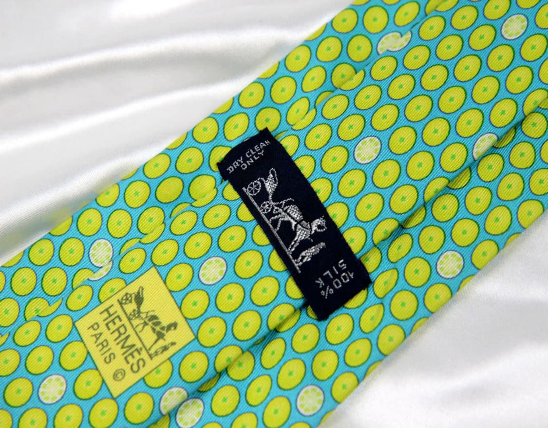 에르메스 8.9cm A+등급 남자 명품 넥타이 상품이미지3