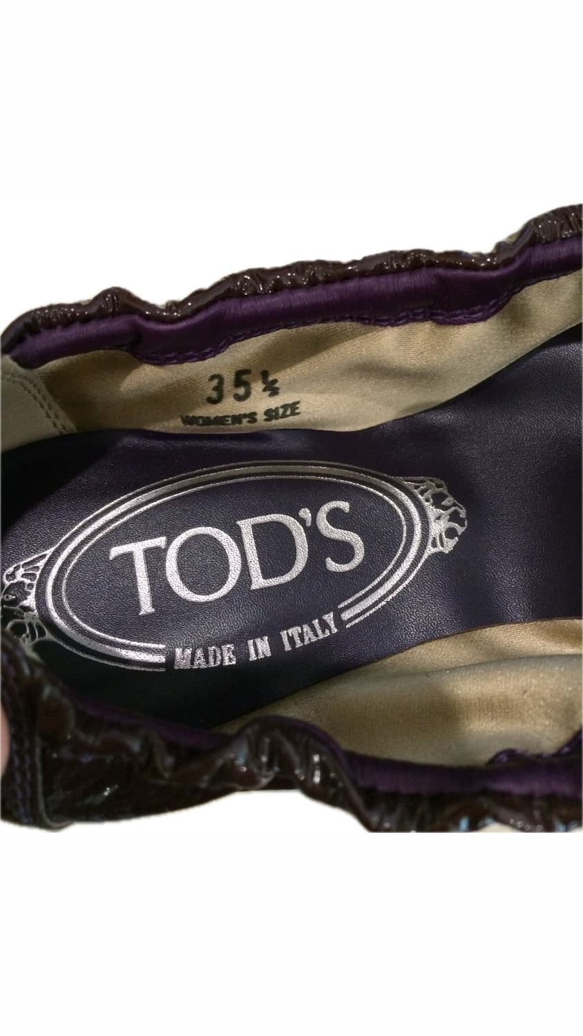 Tod's flat shoes plum 225 상품이미지4