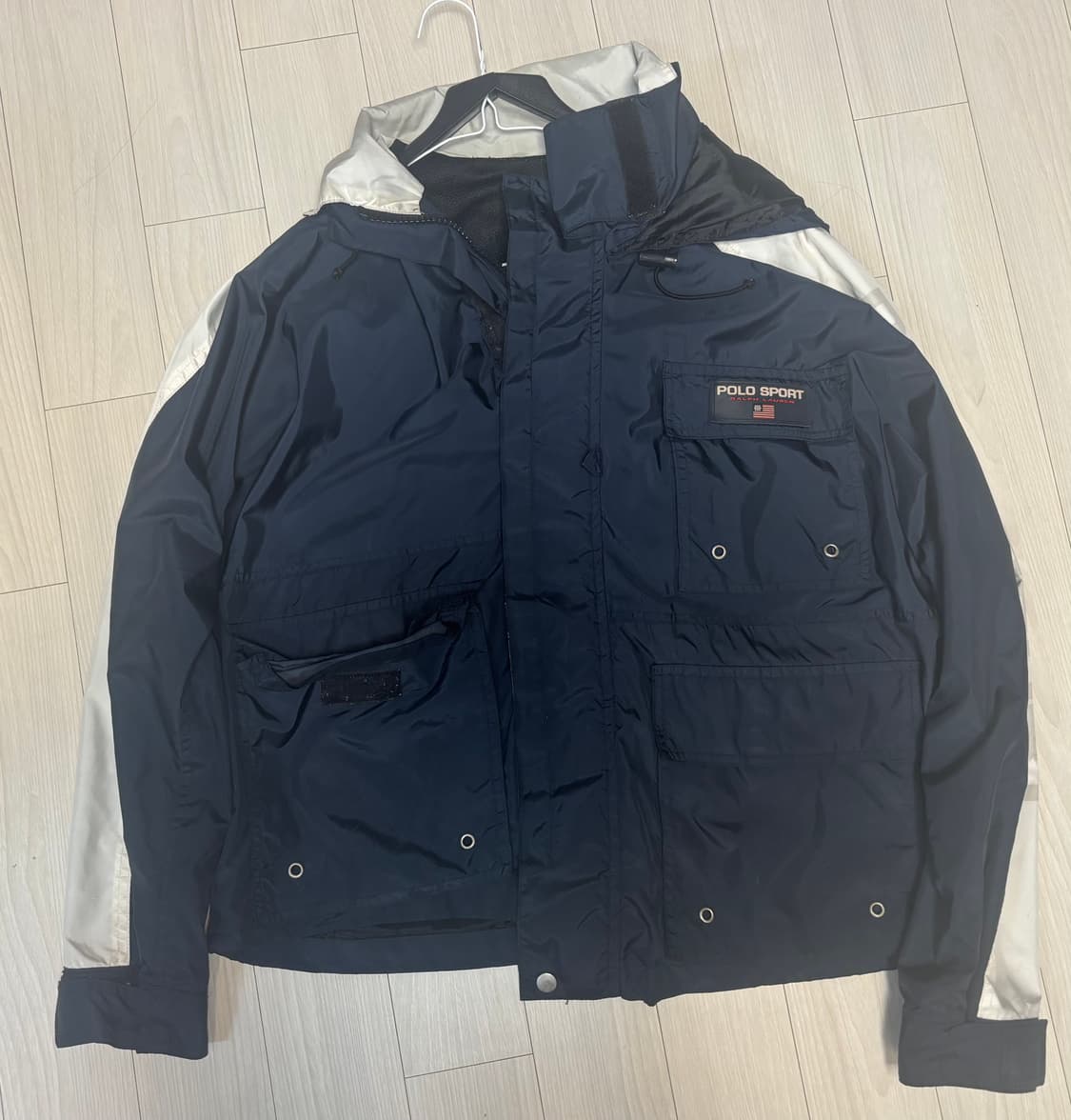 90s 빈티지 나스 폴로스포츠 스펠아웃 자켓  상품이미지2