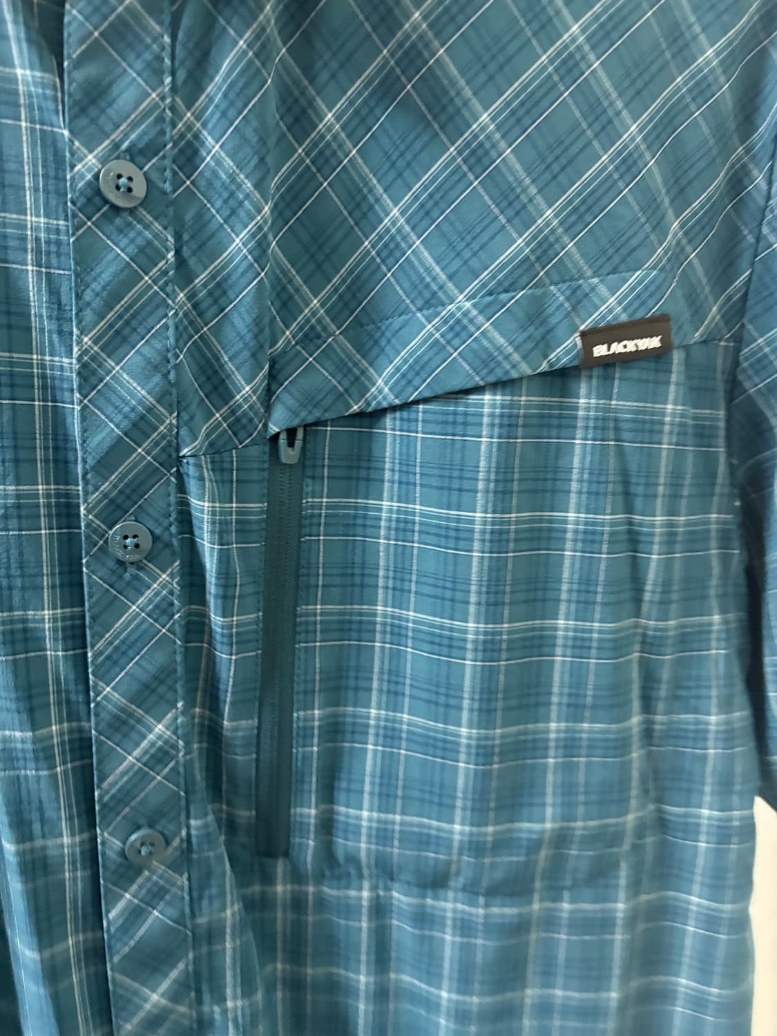 블랙야크 남성 체크 반팔 셔츠 상품이미지2