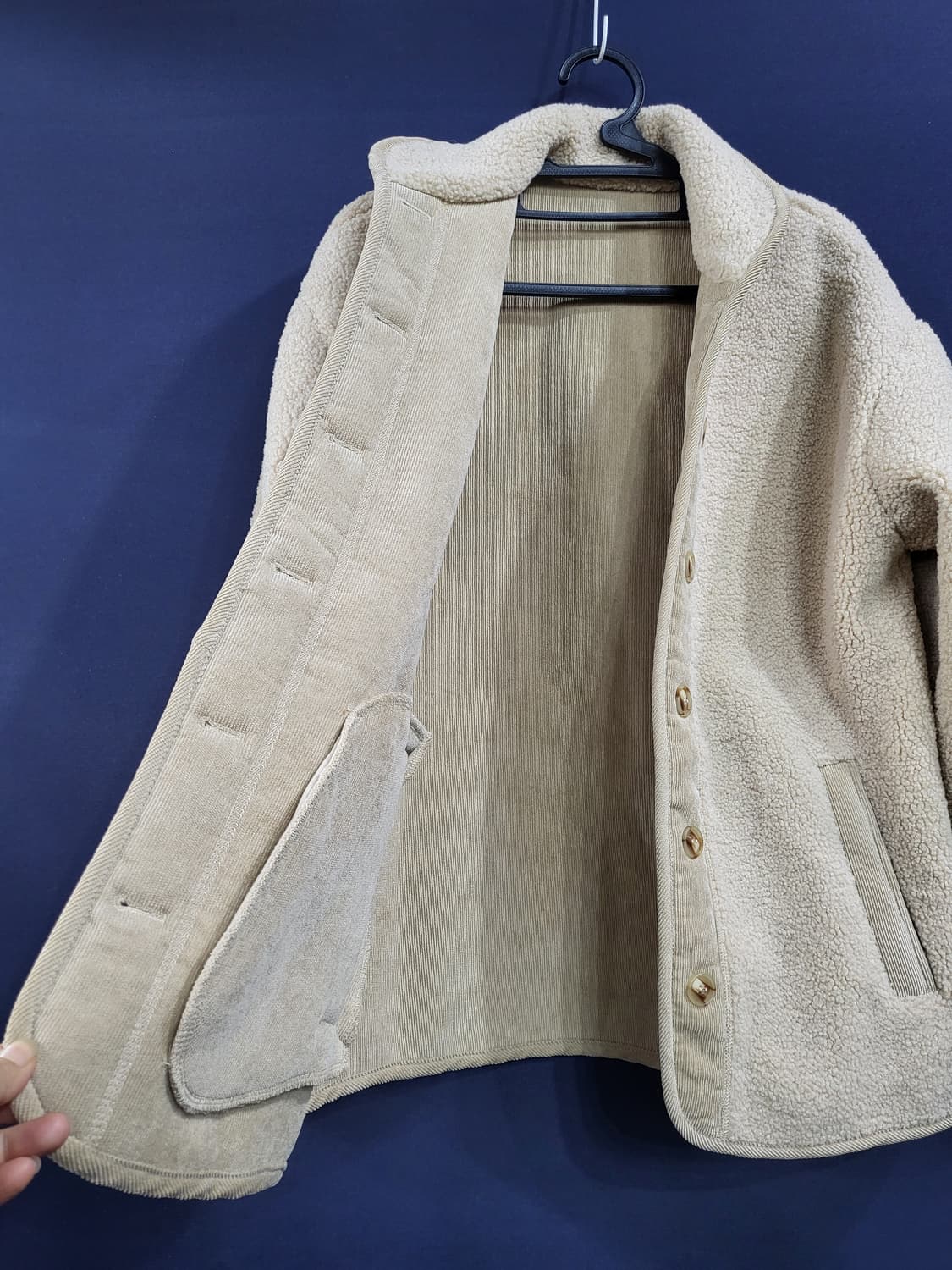 후리스 세미 오버핏자켓(새상품) 상품이미지3