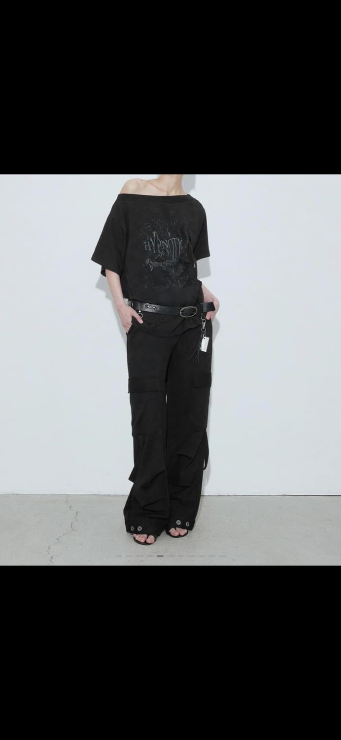 BOHEMSEO DETACHABLE STRAP BELT, BLACK 탈부 상품이미지4