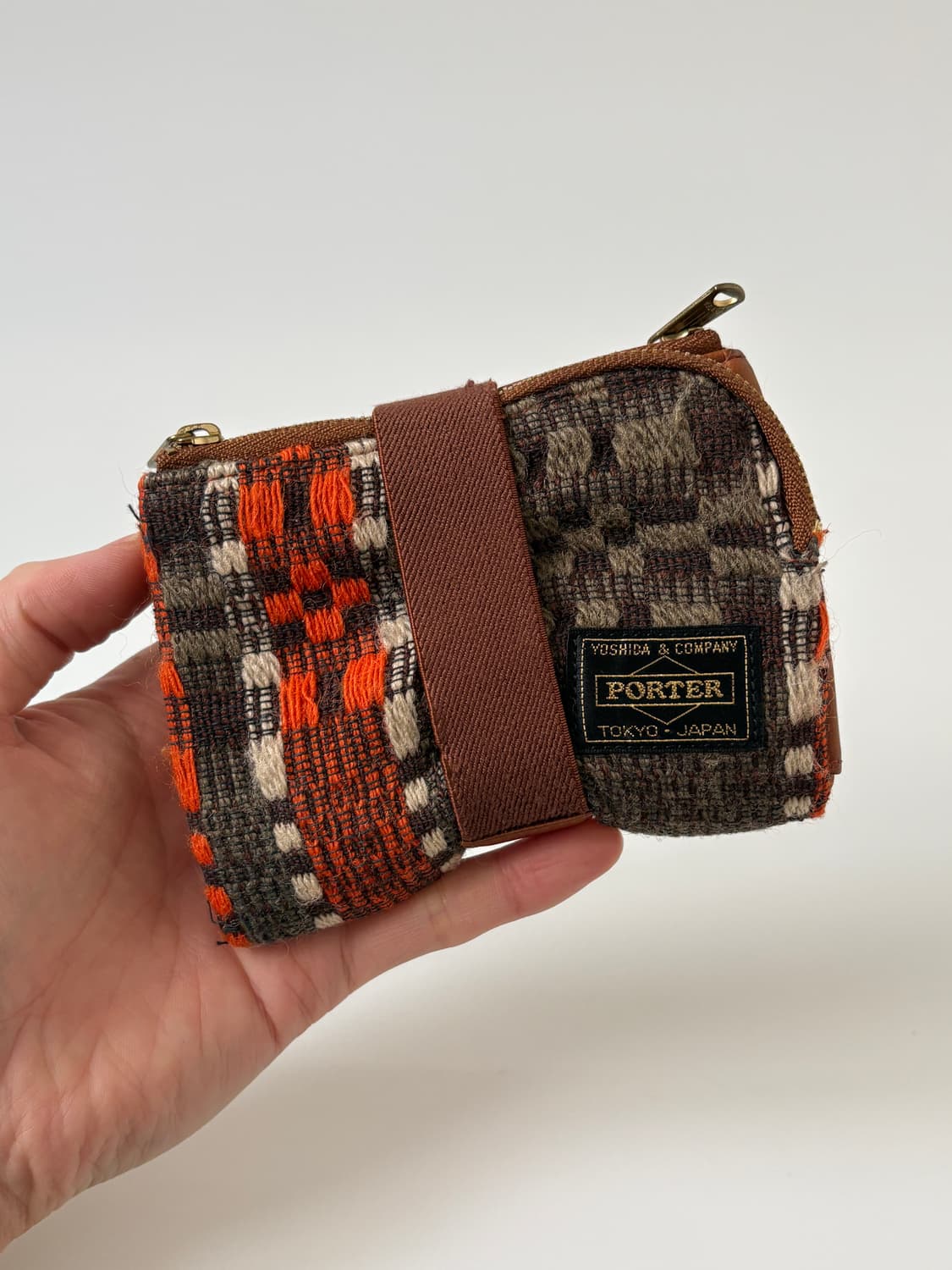 x BEAMS - Jacquard Fabric Zip Wallet 상품이미지2