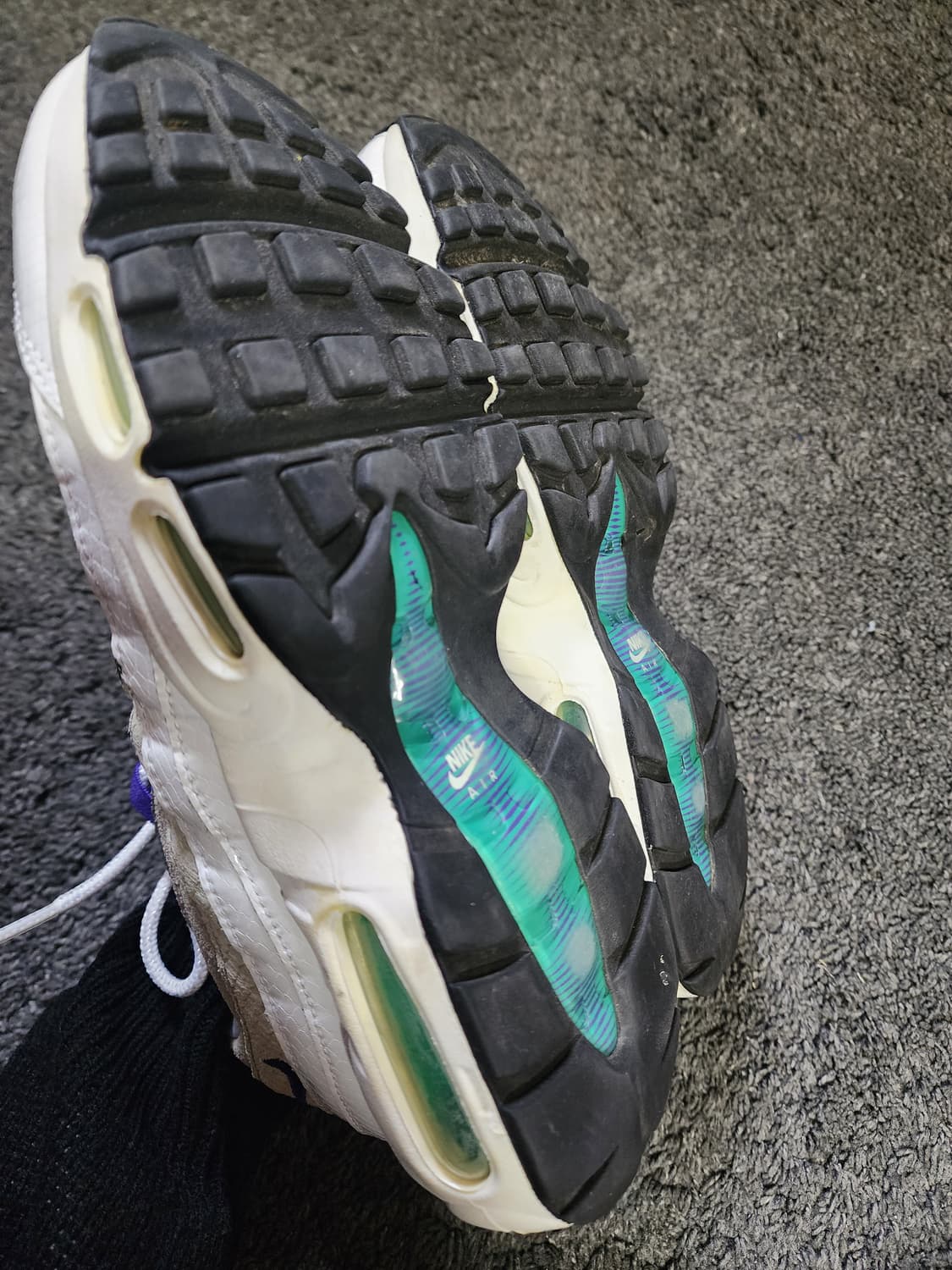 나이키 에어맥스95 보라매쉬 스네이크스킨 265 상품이미지10