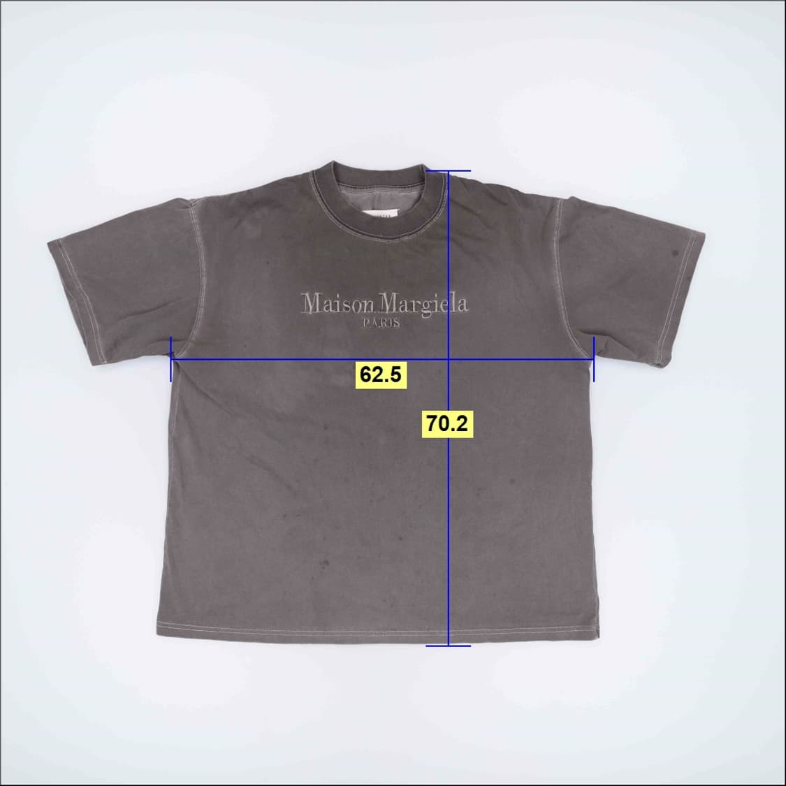 L정도 피그먼트 레터링 반팔티 0311H1 상품이미지6