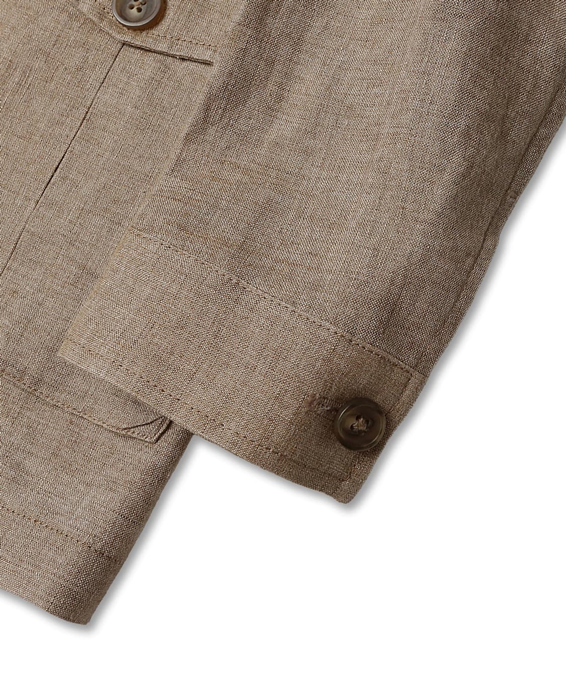 맨온더분 [Man On The Boon] 린넨 클래식 벨트 사파리 자켓 상품이미지6