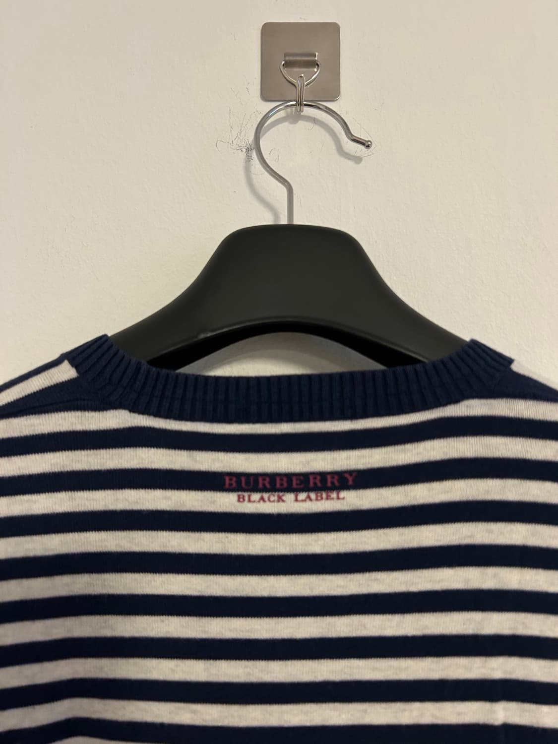 버버리 블랙라벨 코튼 스트라이프 니트 상품이미지5