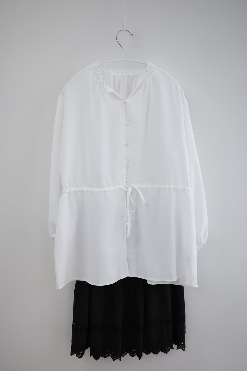 White vintage blouse 상품이미지5