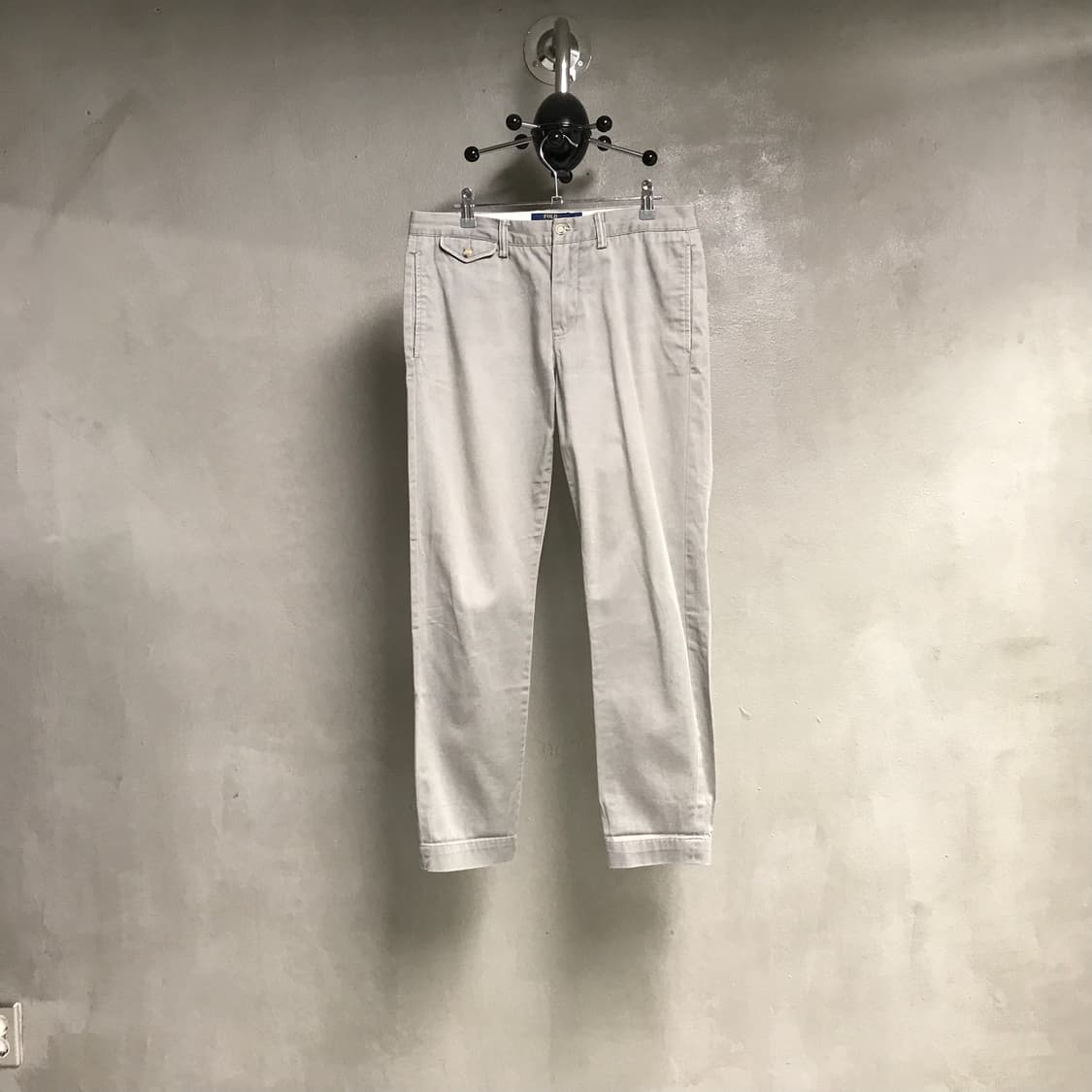 폴로 랄프로렌 그레이 치노 팬츠 6(W) 상품이미지1