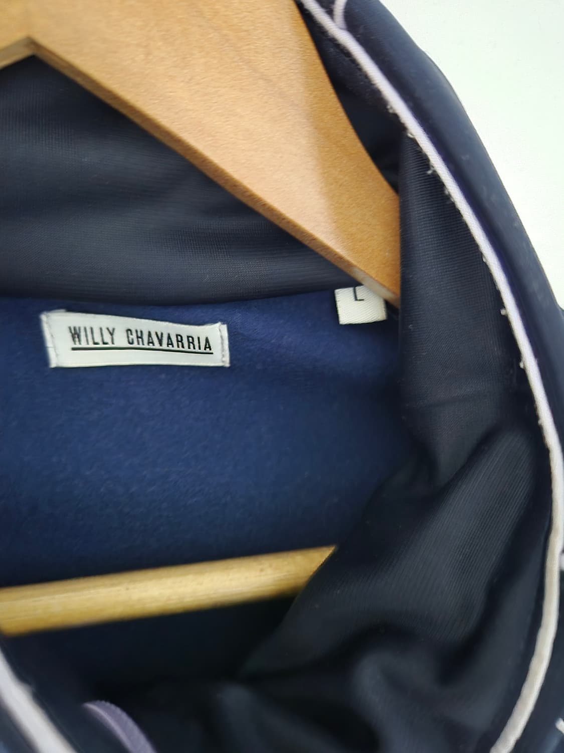 [L] willy chavarria 트랙 자켓 네이비 상품이미지2