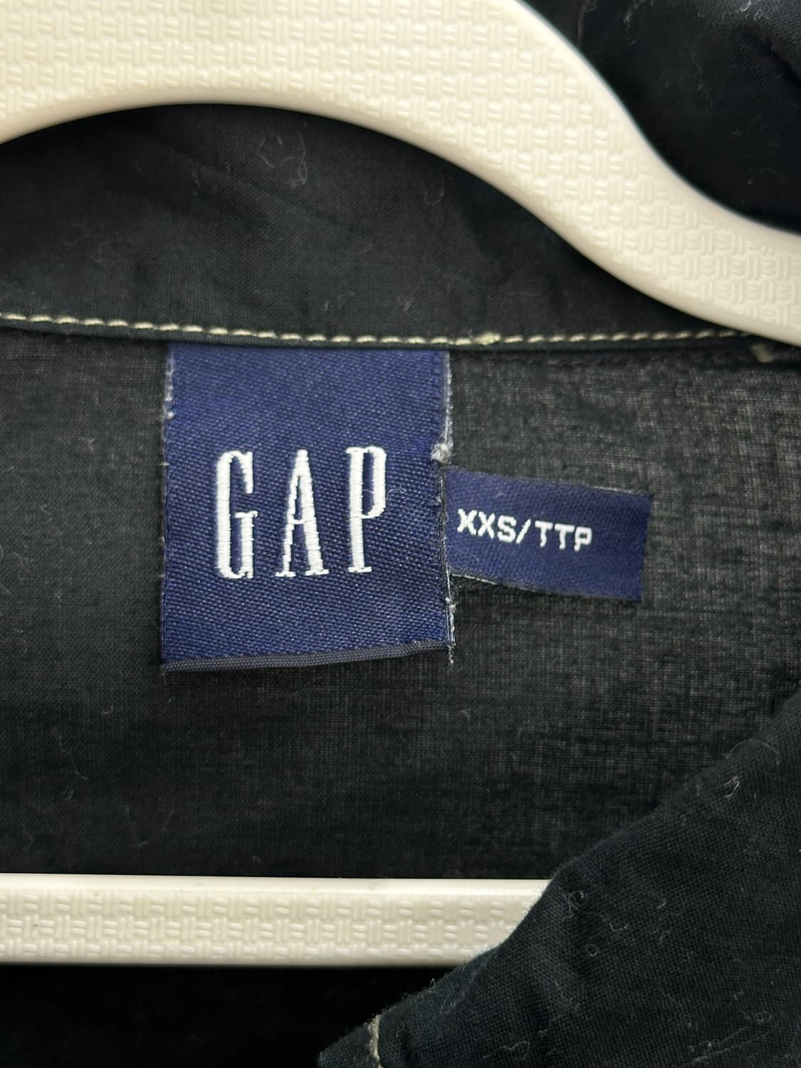 🎸나나깔 재팬 Gap 스티치 셔츠 🎸고스로리 펑크 락시크 블랙 그런지 상품이미지4