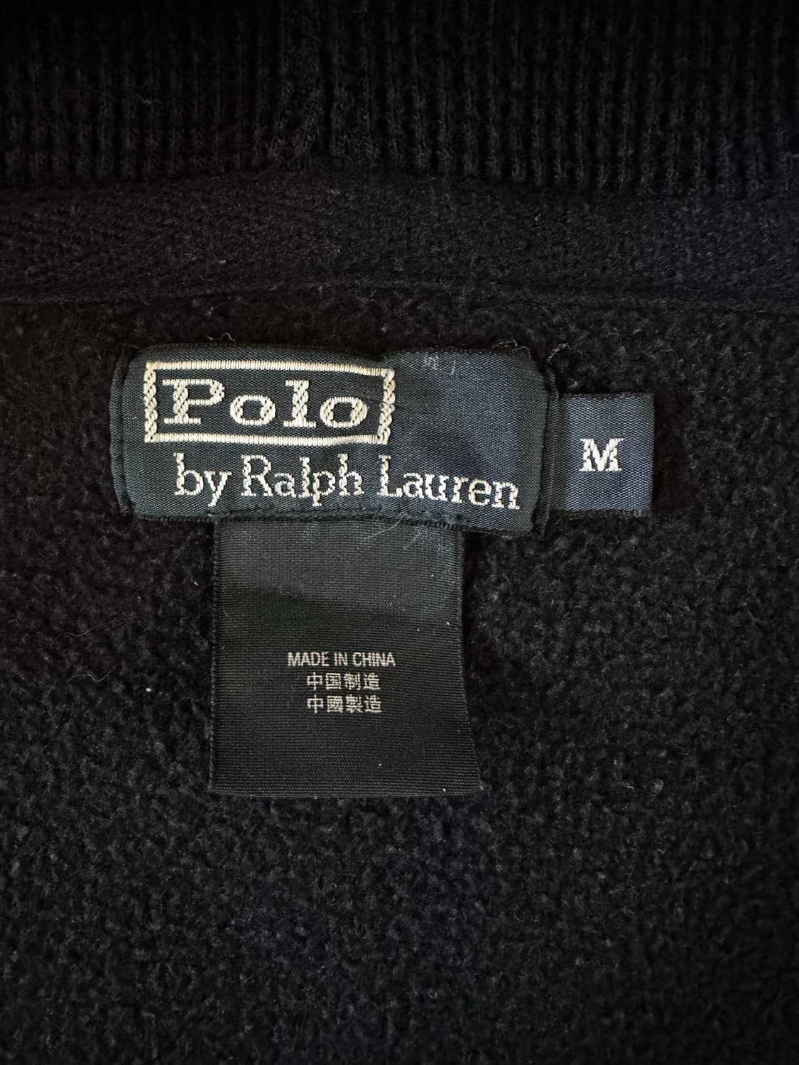 폴로 랄프로렌 빅포니 타탄체크 후드집업 M 상품이미지3