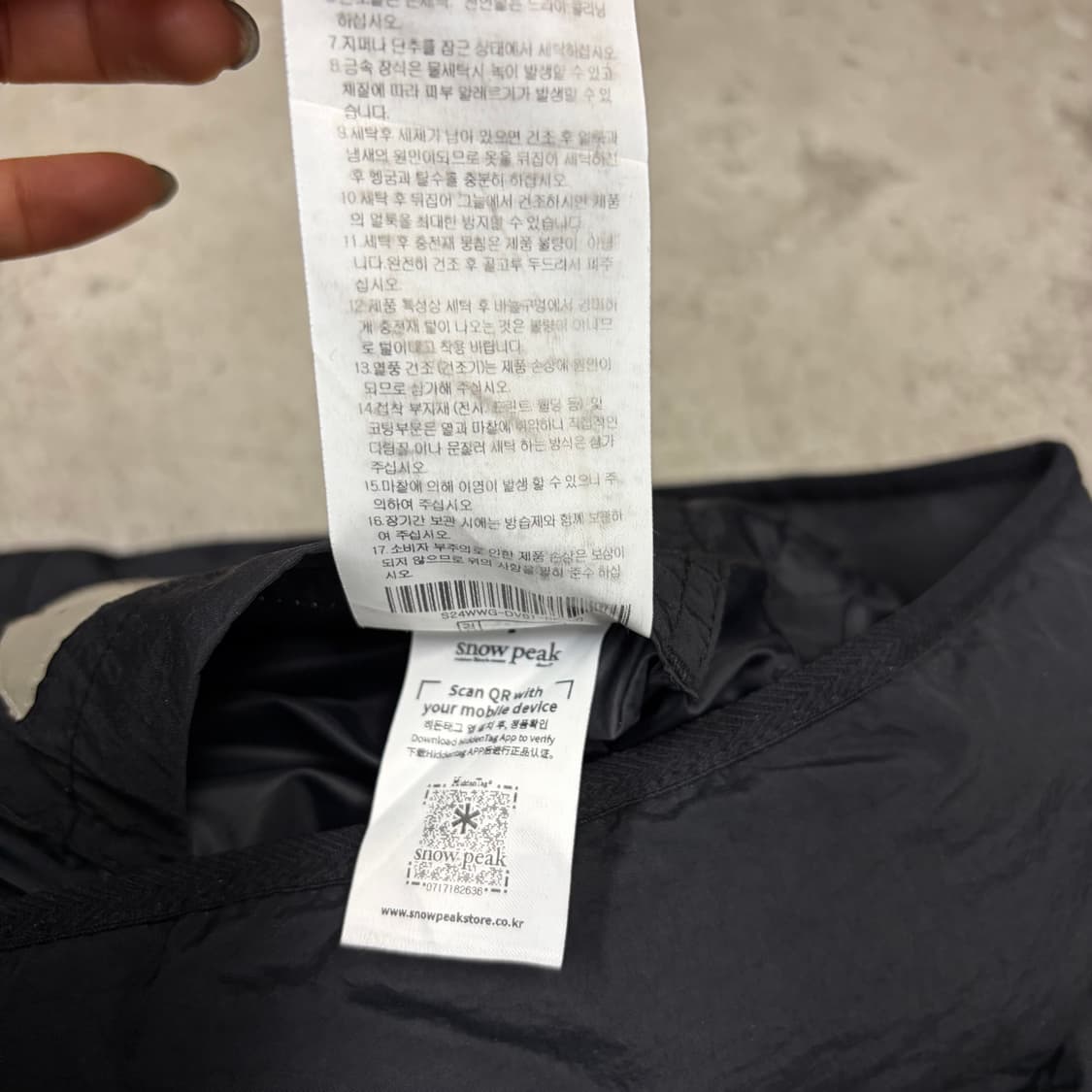 스노우피크 경량조끼[2442] 상품이미지7