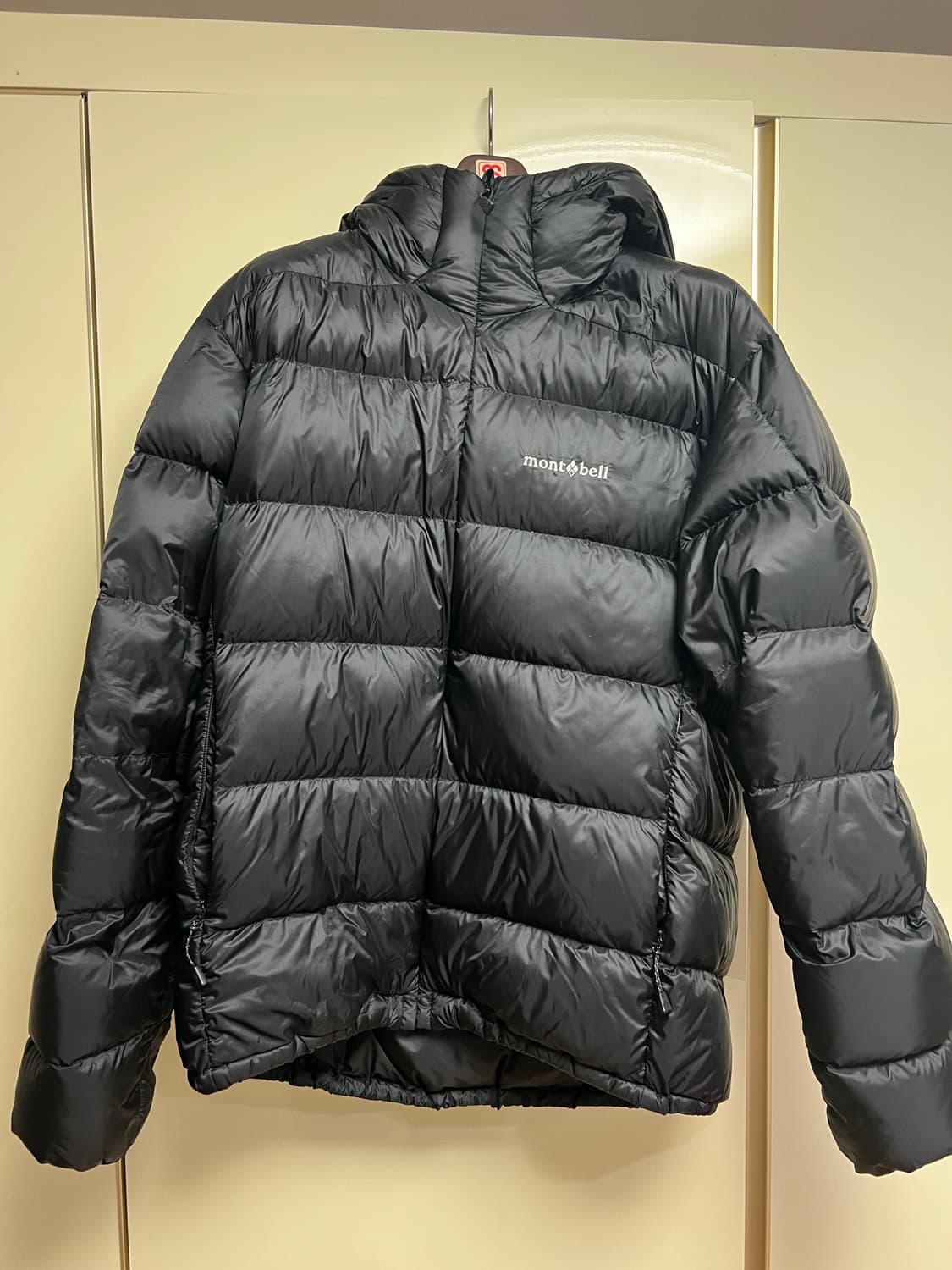 몽벨 라이트 알파인 다운 파카 블랙 L 상품이미지3
