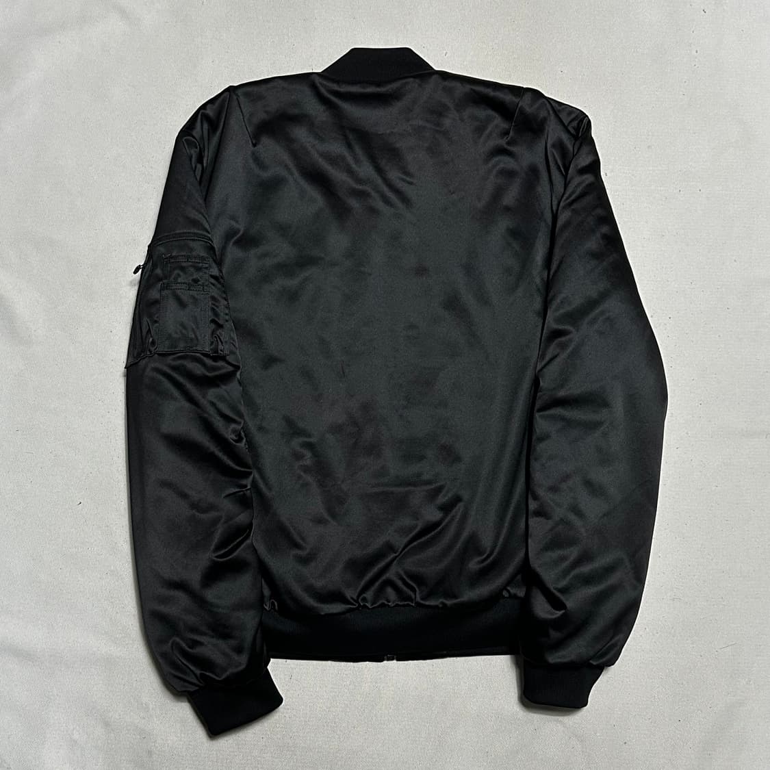 95 아디다스 슈퍼스타 ma-1 블랙 붐버 자켓 상품이미지3