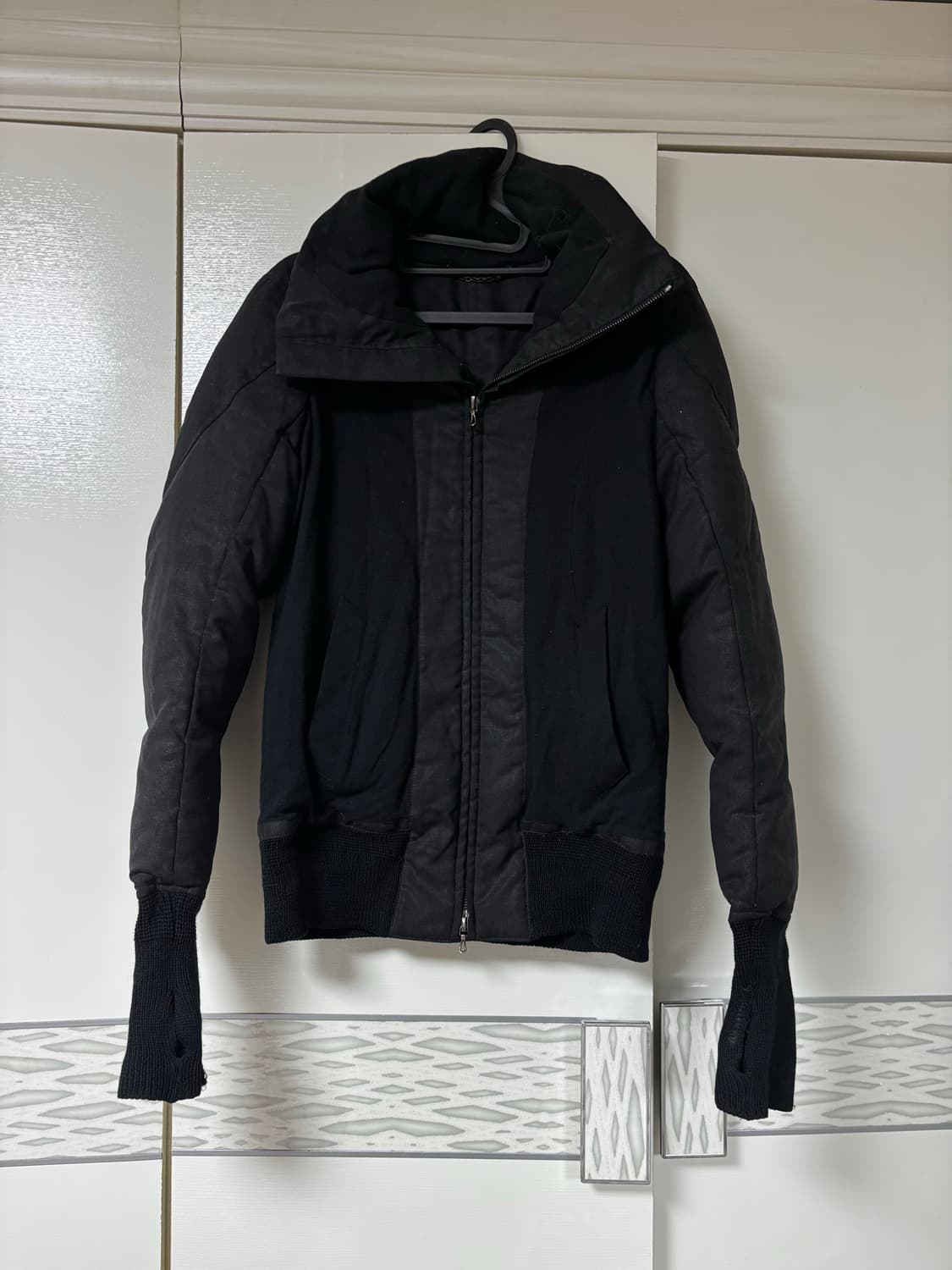 비리디안 하이넥 봄버 패딩 상품이미지2