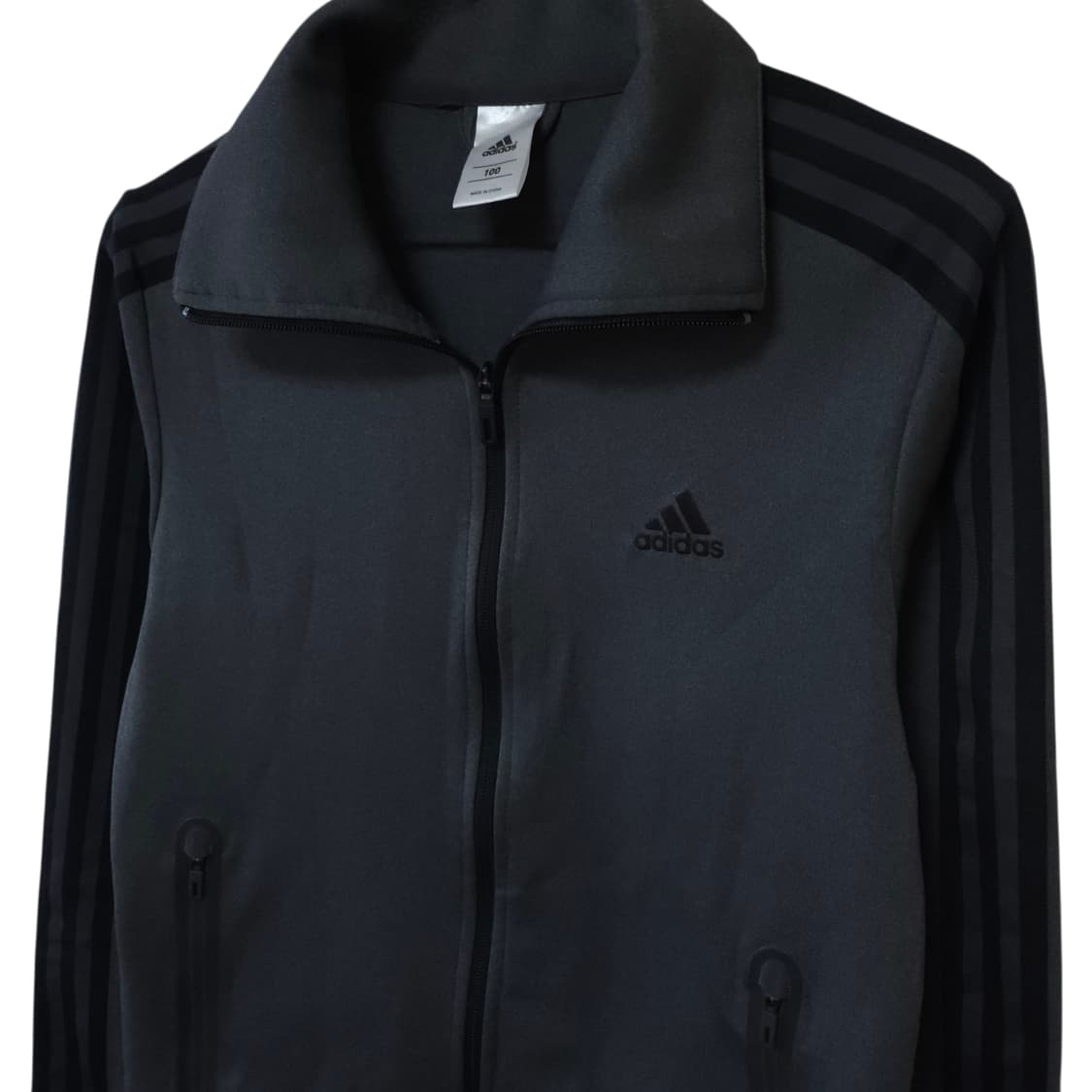 아디다스져지 그레이 95-100 여성트랙탑 자켓저지 상품이미지4