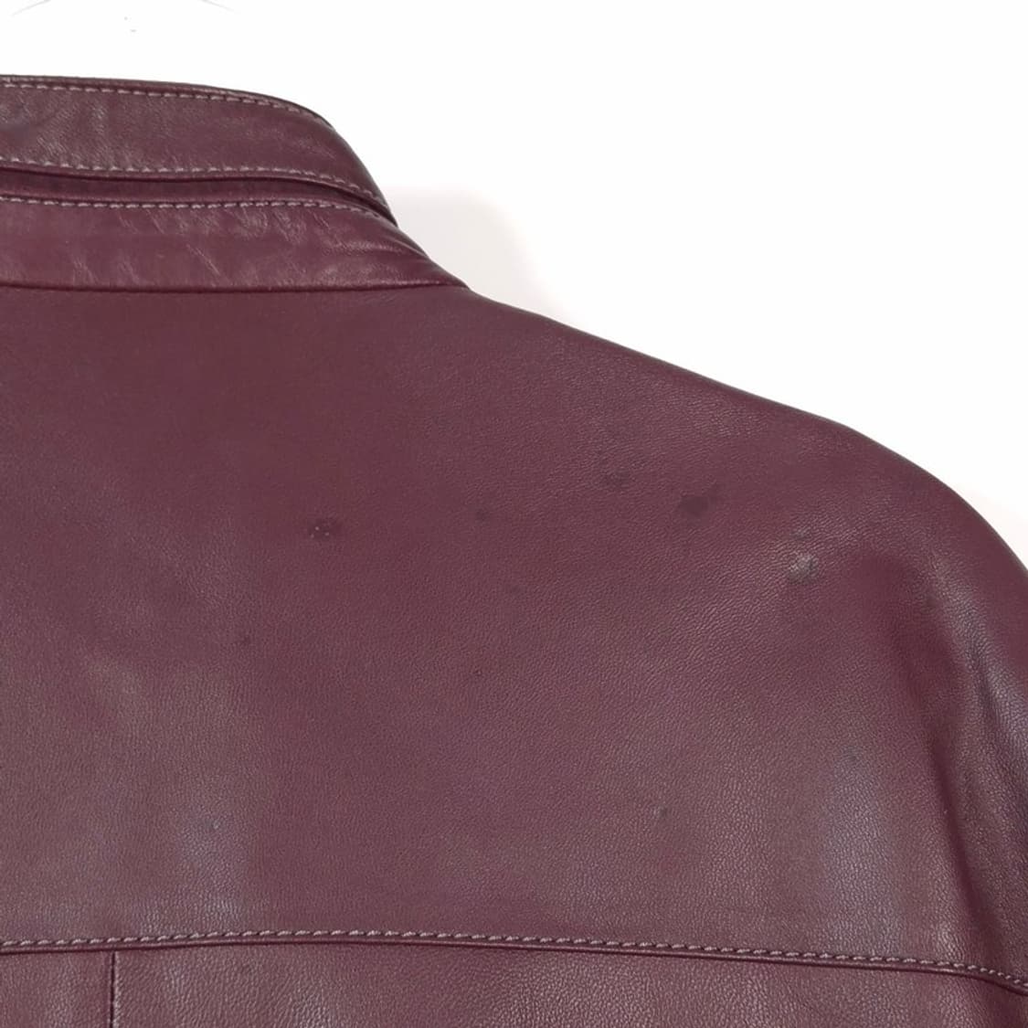 마에스트로 천연 양가죽 스탠드칼라 블루종 자켓 L 상품이미지6