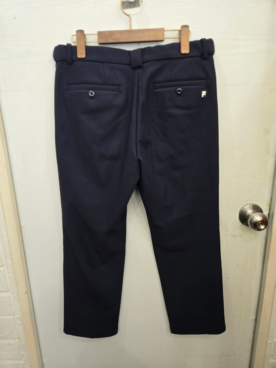 호칭84,실측34) FILA 휠라 골프 기모 바지! 완젼 두툼 뜨듯!~ 상품이미지4