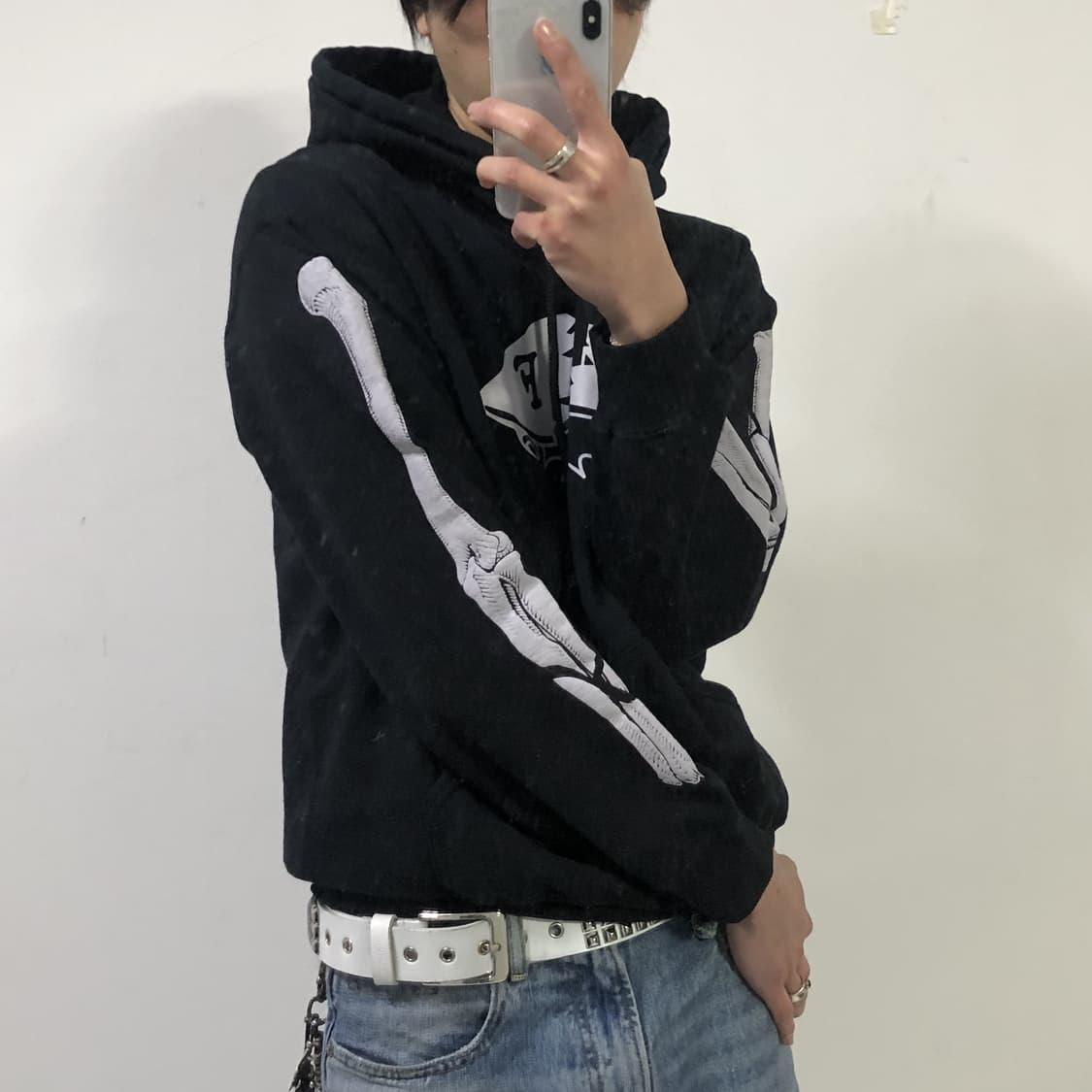 사스콰치 패브릭스 10꼬르소모 본 후디 상품이미지5