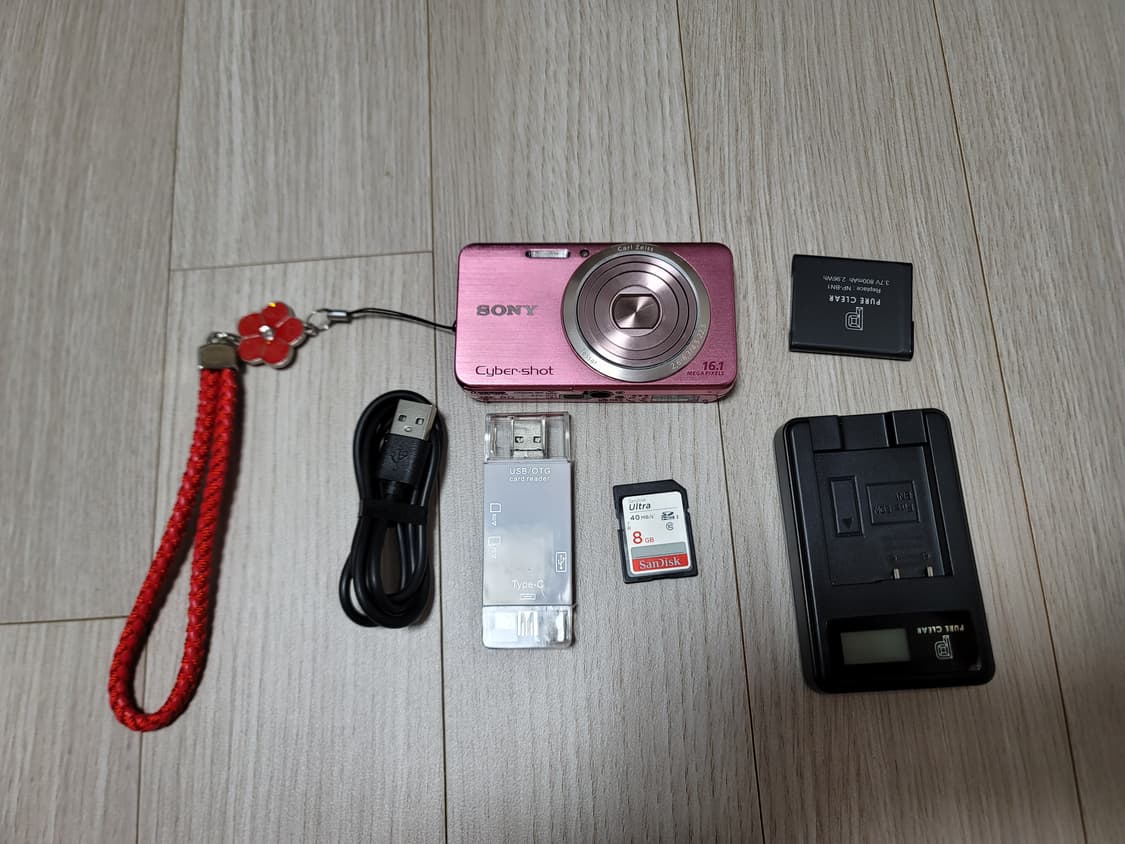 소니 사이버샷 dsc-w630 핑크 디카 상품이미지1