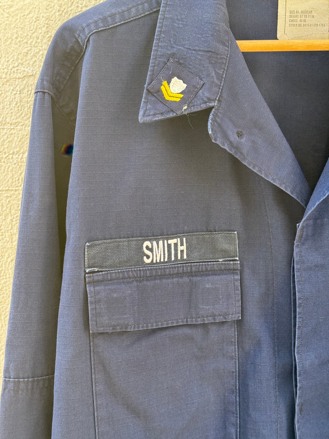 90s USCG (미국 해안 경비대) 립스탑 셔츠 (44) 상품이미지3