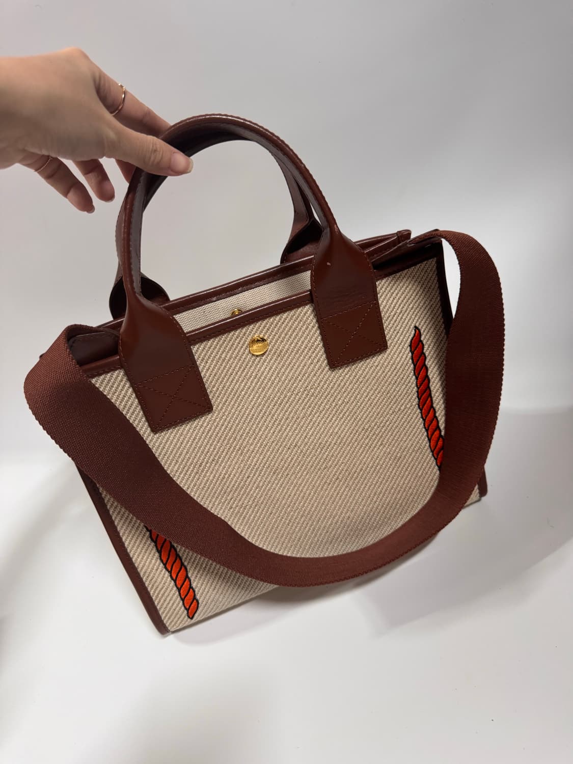 콜롬보 캔버스 토트백 숄더백 상품이미지4