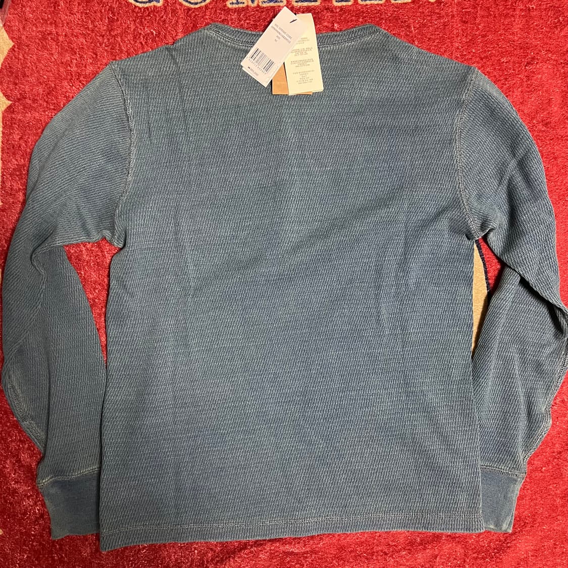 RRL 자카드 니트 헨리 티셔츠 상품이미지2