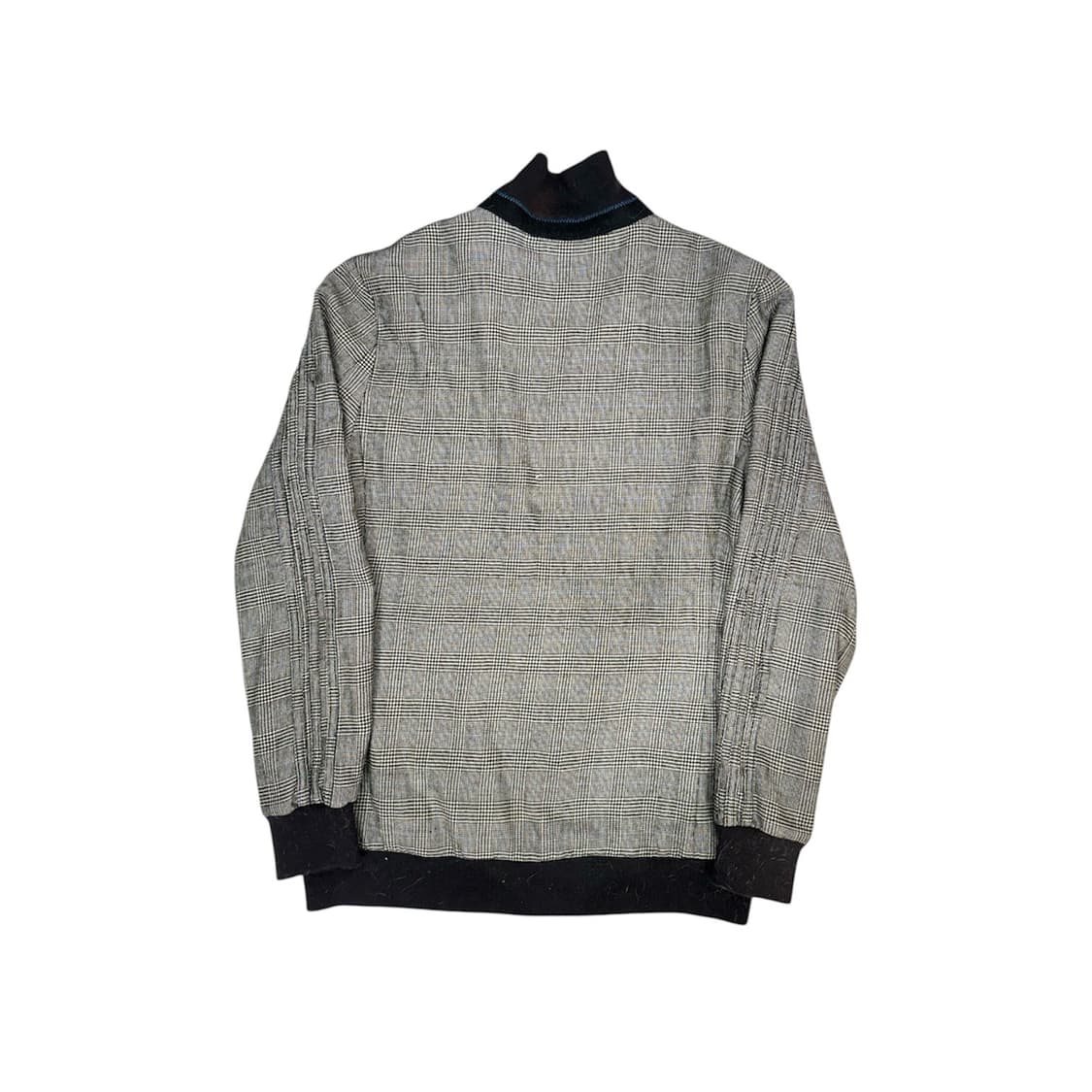 00s 아디다스 그레이 극희귀 y2k 체크 블루종 잠바 105  상품이미지5