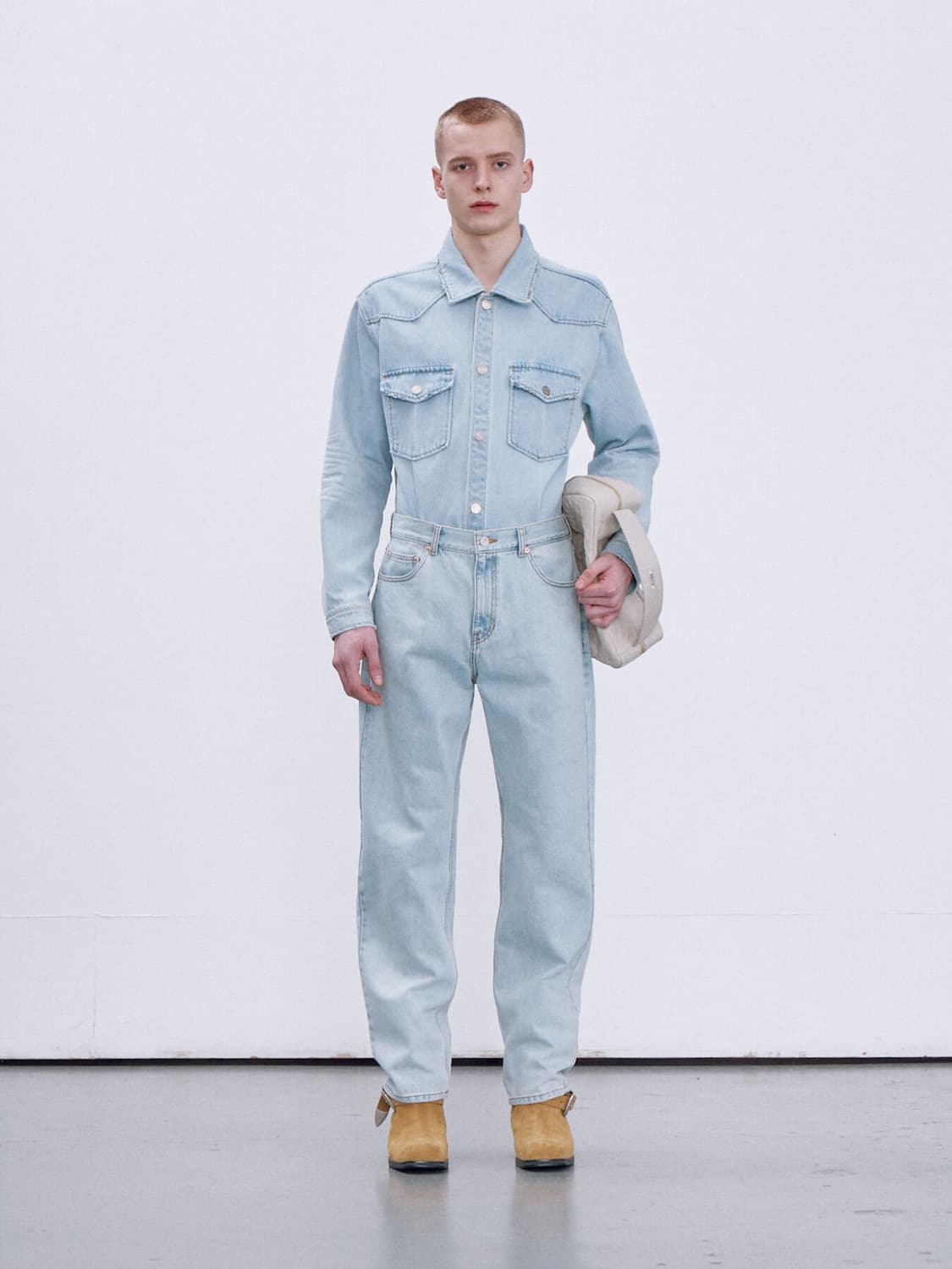 VINTAGE WASHING REGULAR FIT DENIM  상품이미지3