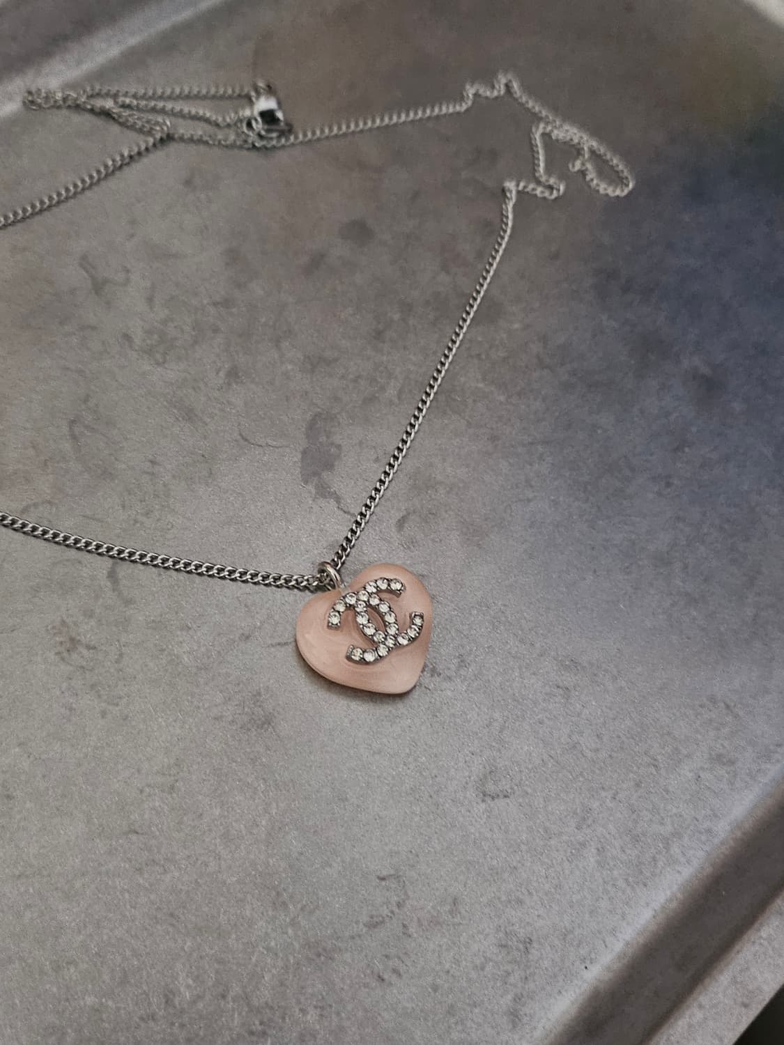 84 샤넬 정품 빈티지 업사이클링 목걸이 써지컬 상품이미지3