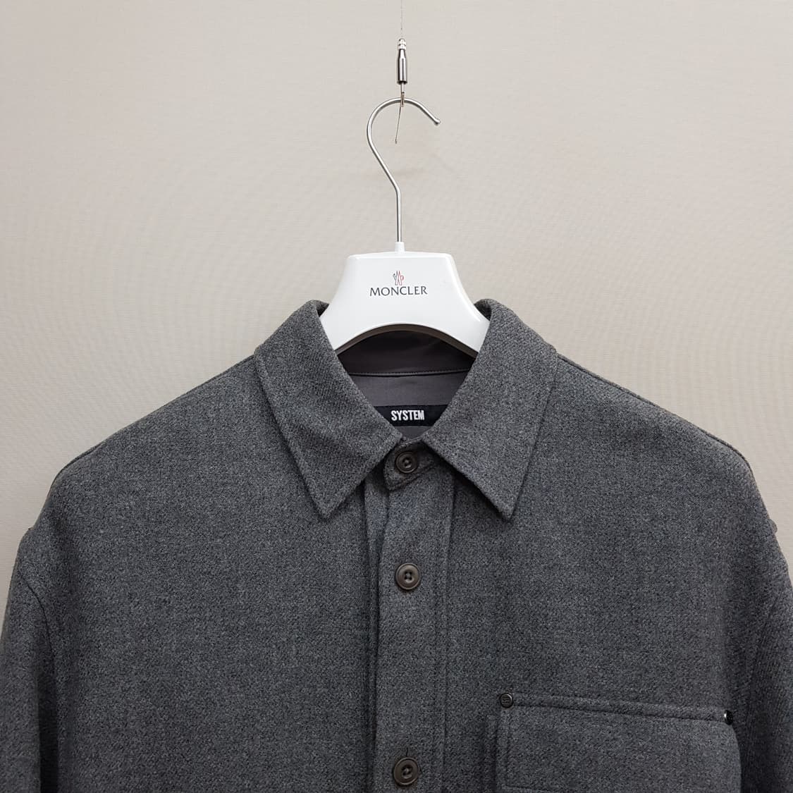 한섬 시스템 울 셔츠 자켓 100사이즈 상품이미지2