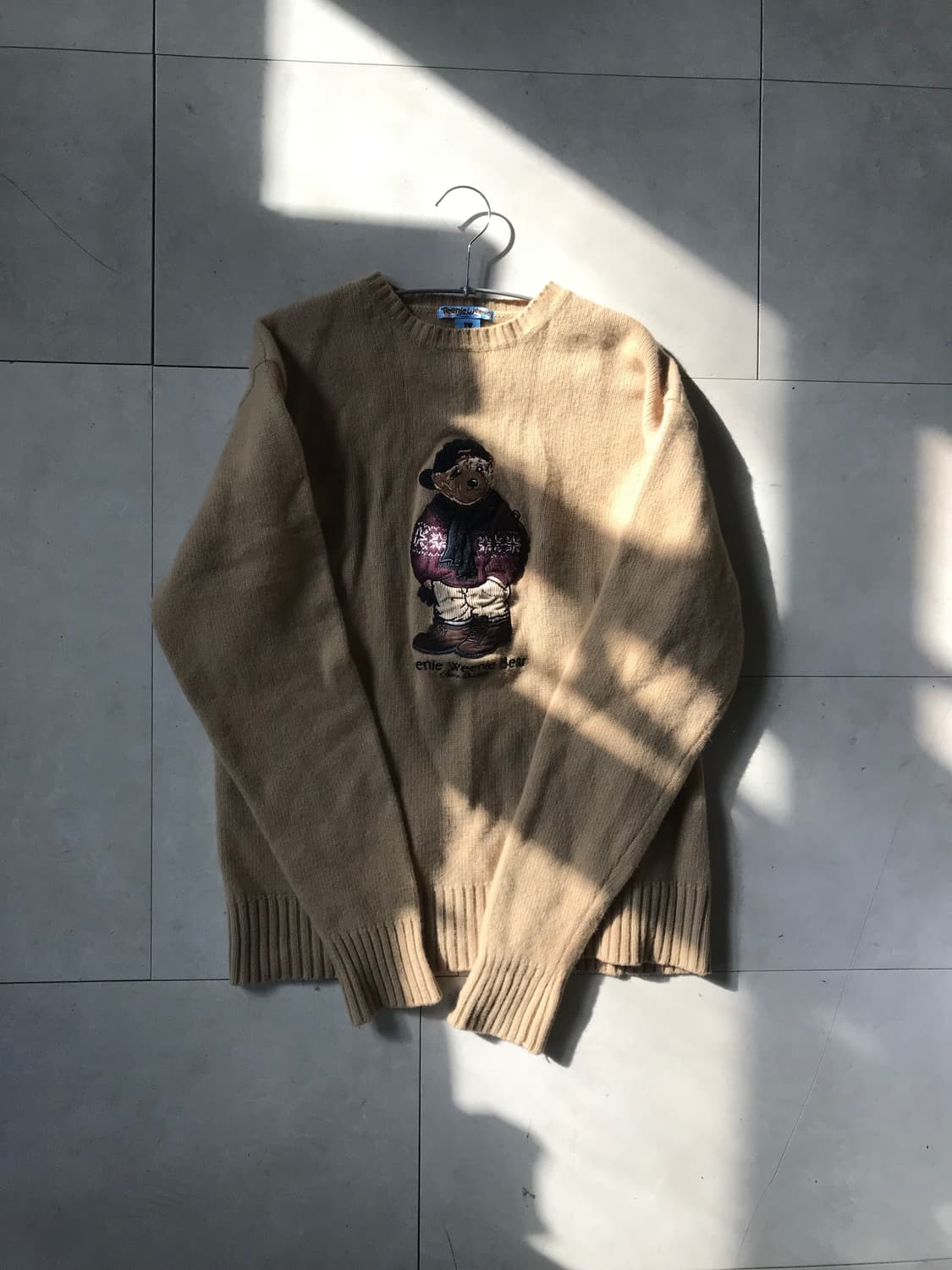 티니위니 베이지 베어 니트 상품이미지6