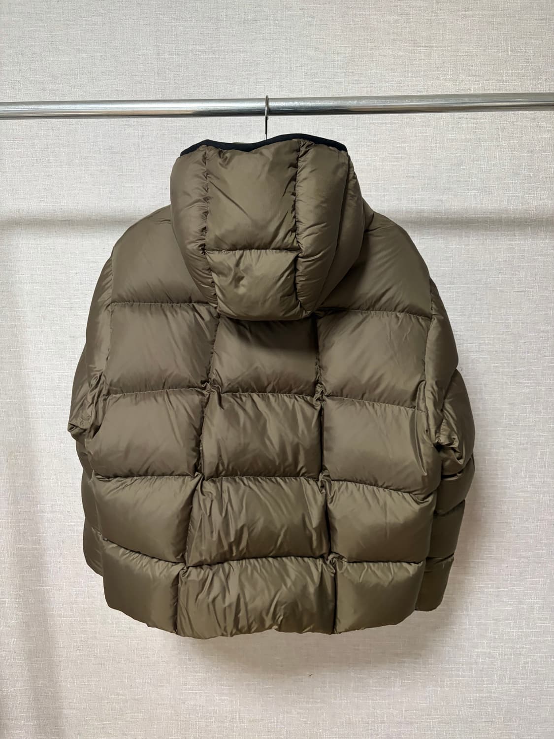 [2] 노클 후디 덕다운 카키 상품이미지2