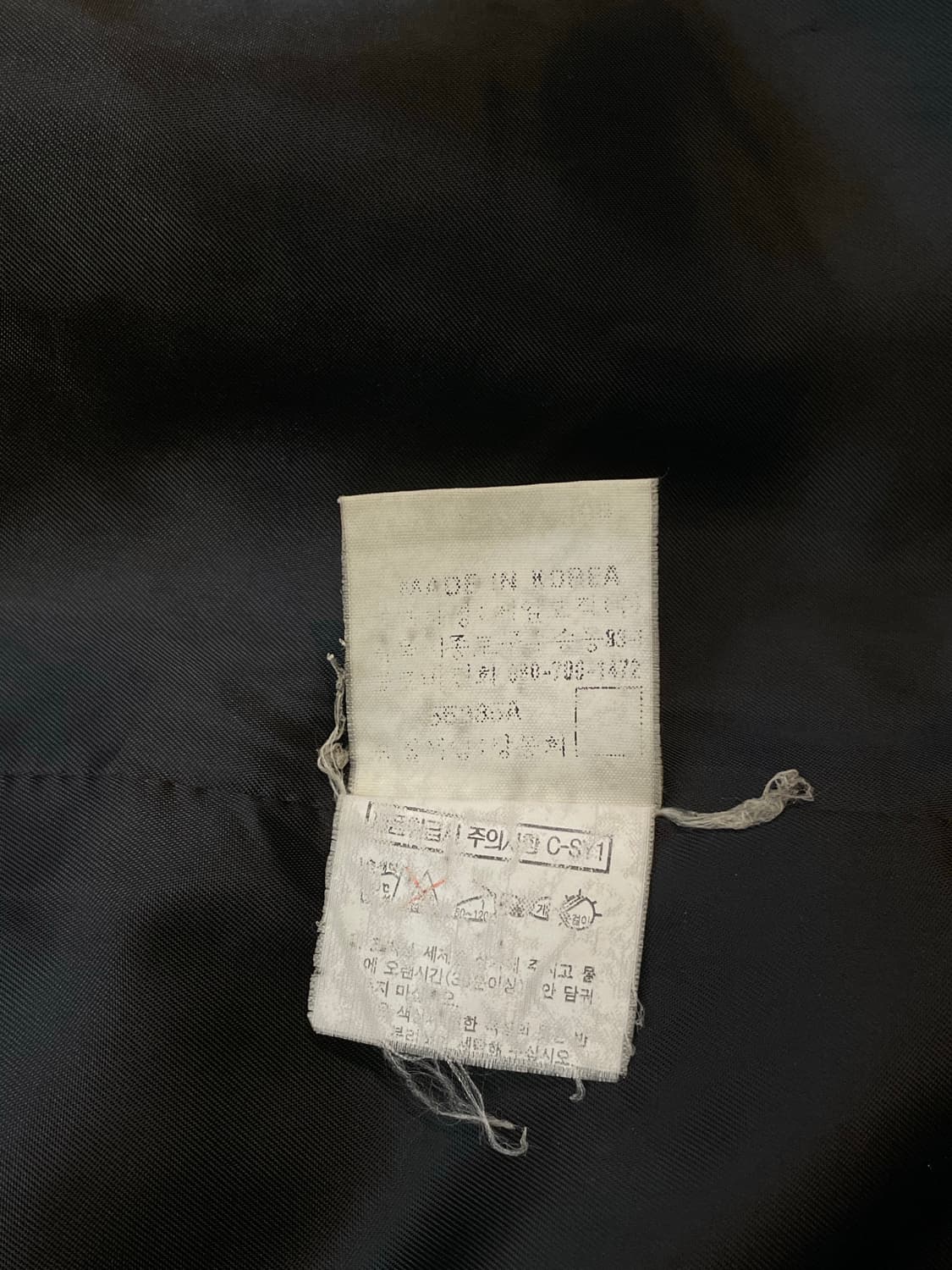 100)90's 입생로랑 블랙 스윙탑 자켓 상품이미지7