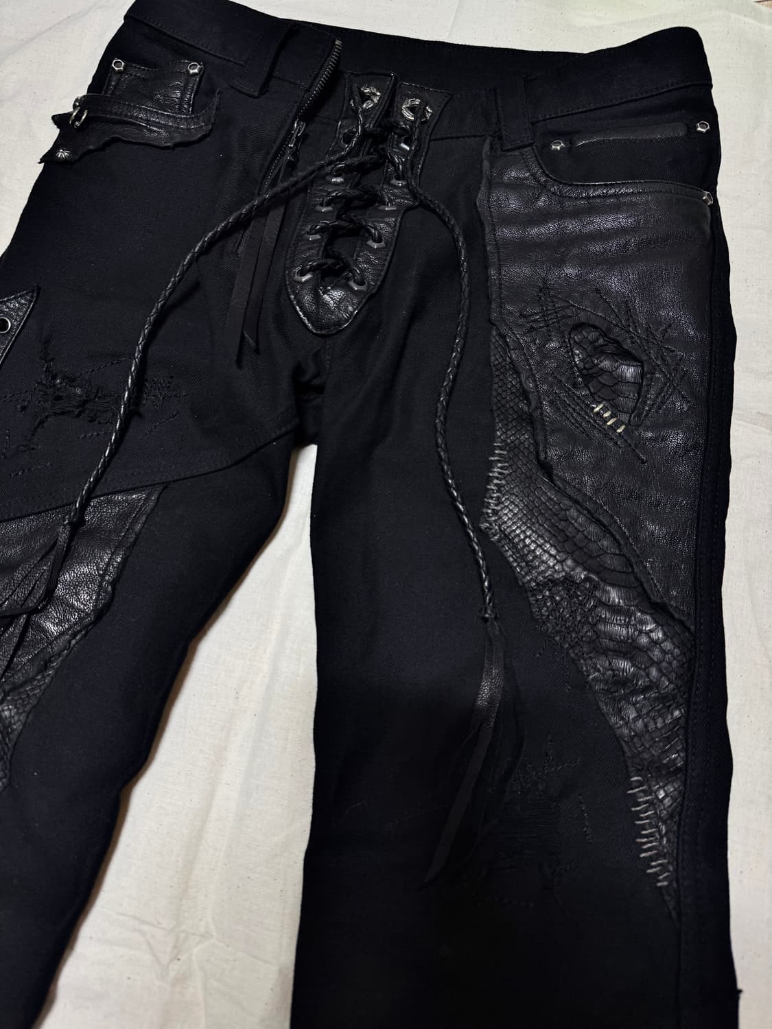 14th addiction race up pants 상품이미지4