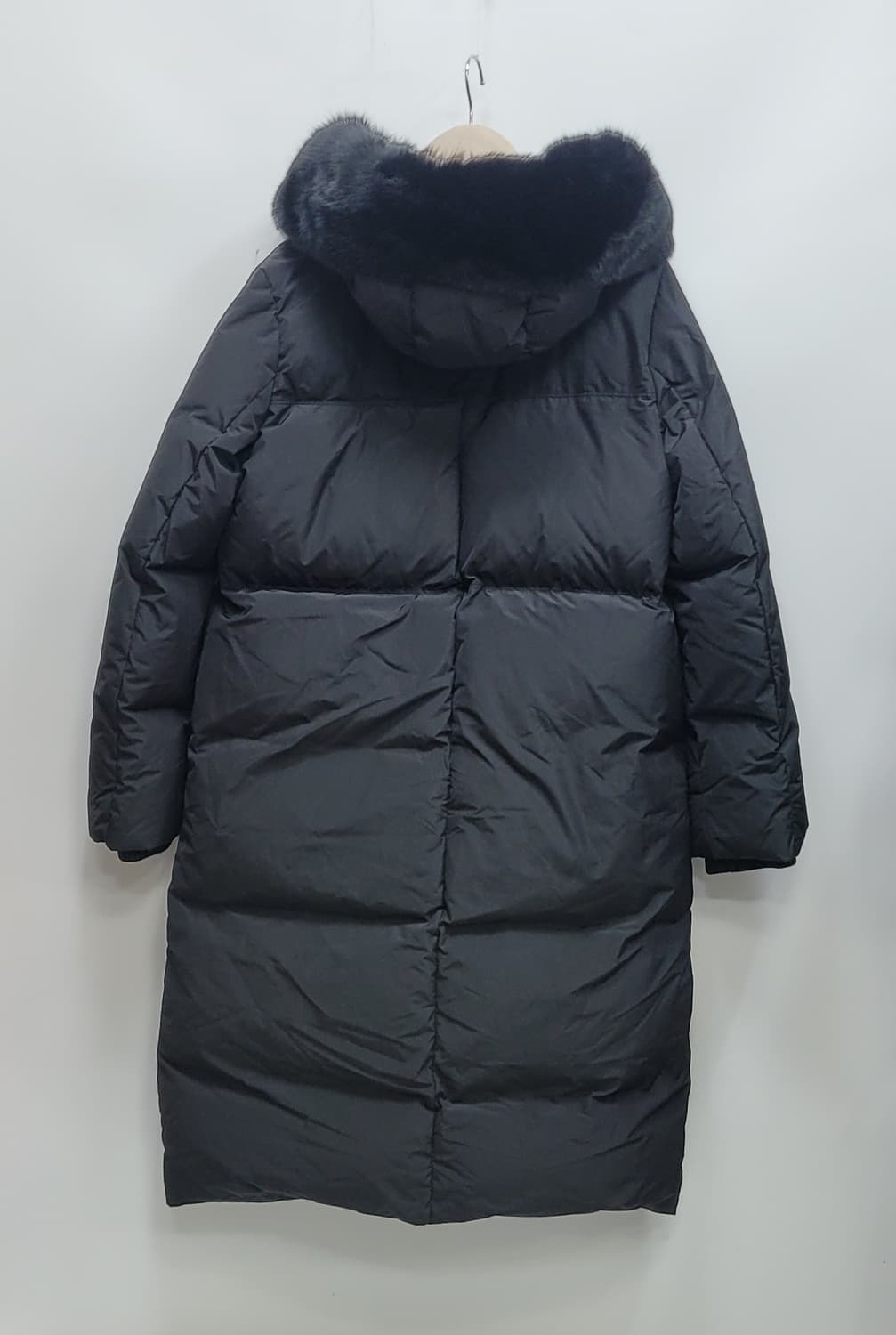 SISLEY 시슬리 폭스퍼 후드 다운 롱 패딩 / 여 42 (90)
 상품이미지2