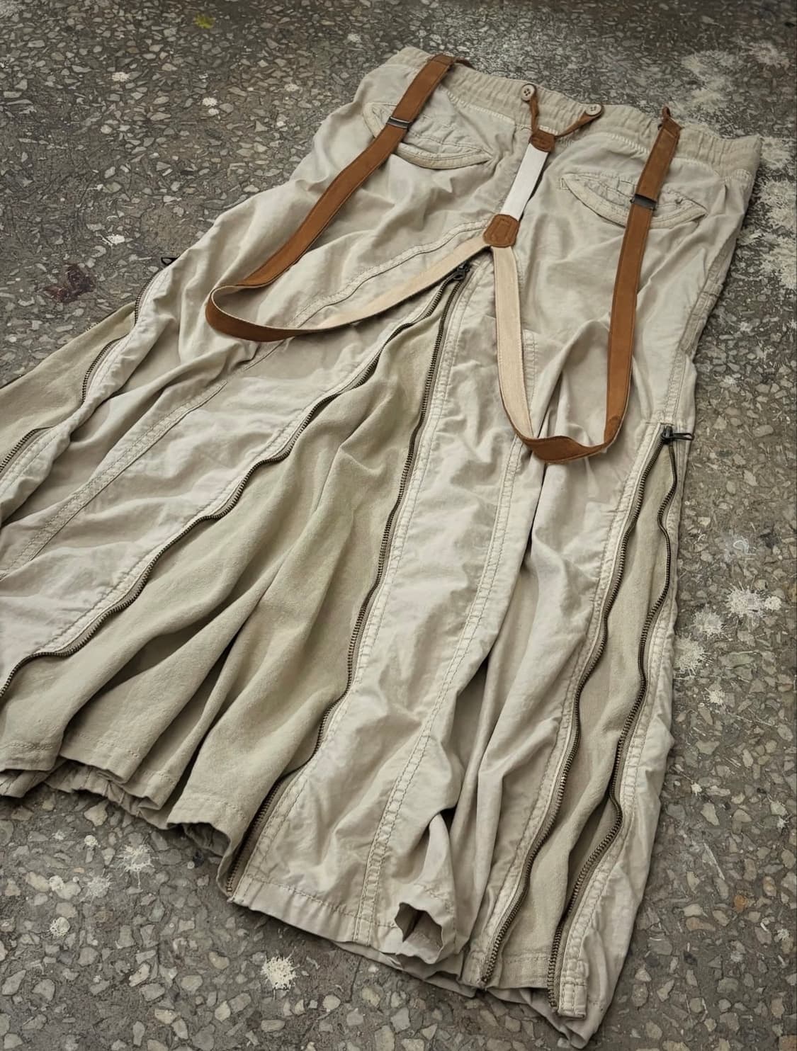 G.O.A Suspenders Detail skirt 상품이미지5
