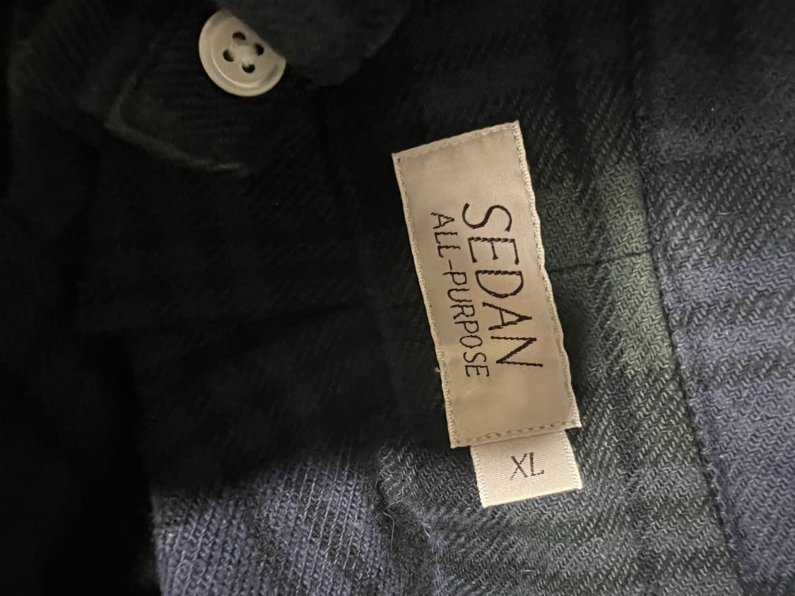 Sedan 체크 남방 상품이미지3