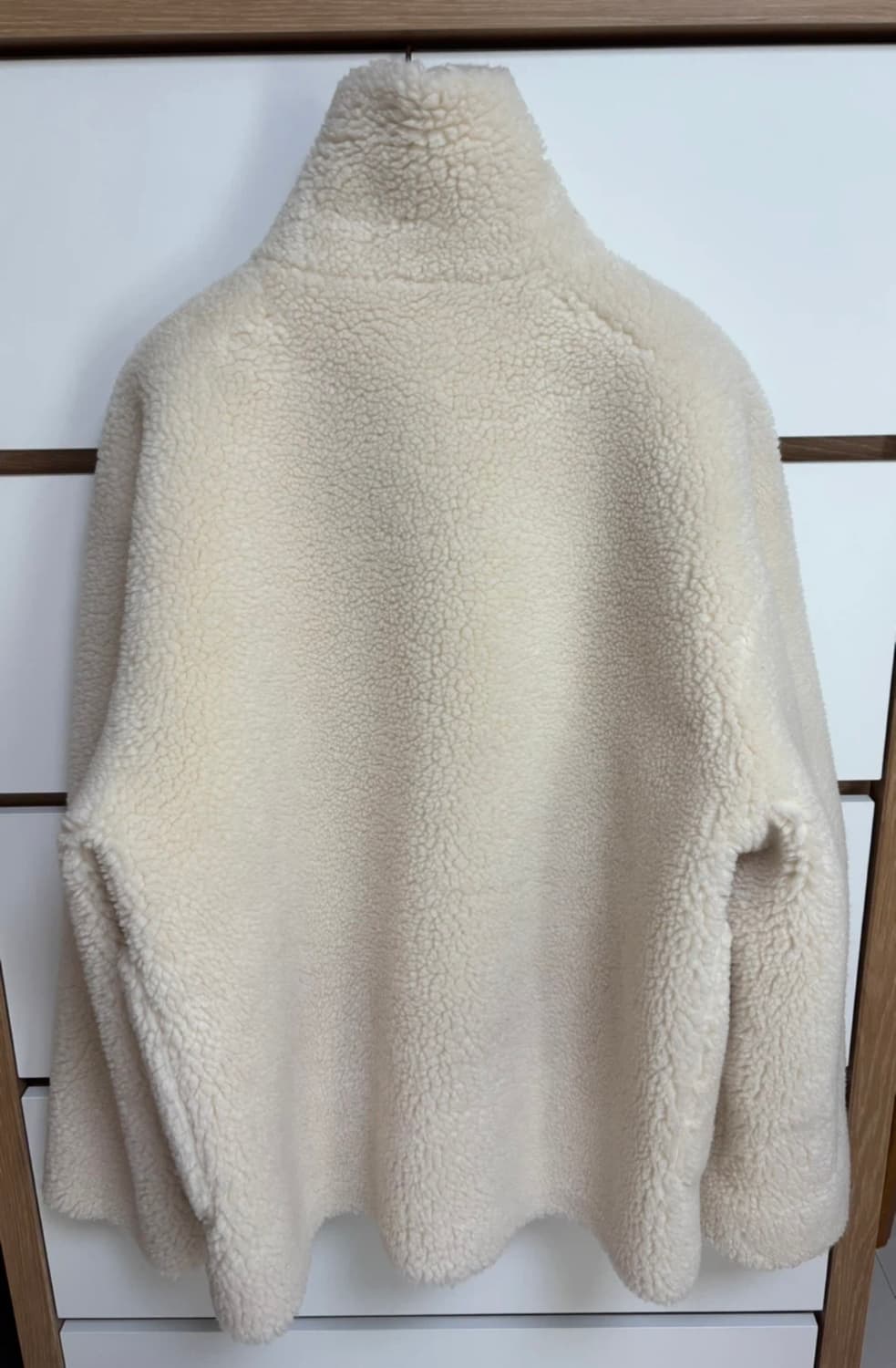 틸아이다이 울 무스탕 더플코트 (아이보리) 상품이미지4